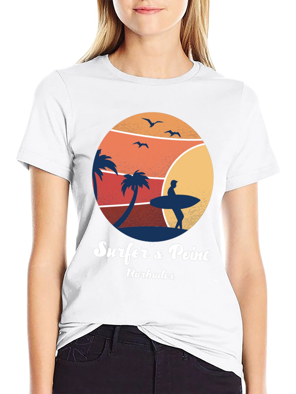 Surfers Point Barbados Graphic Tee