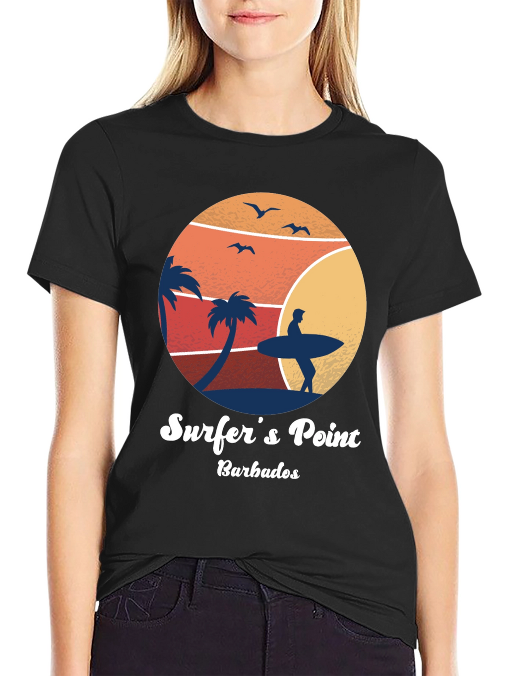 Surfers Point Barbados Graphic Tee