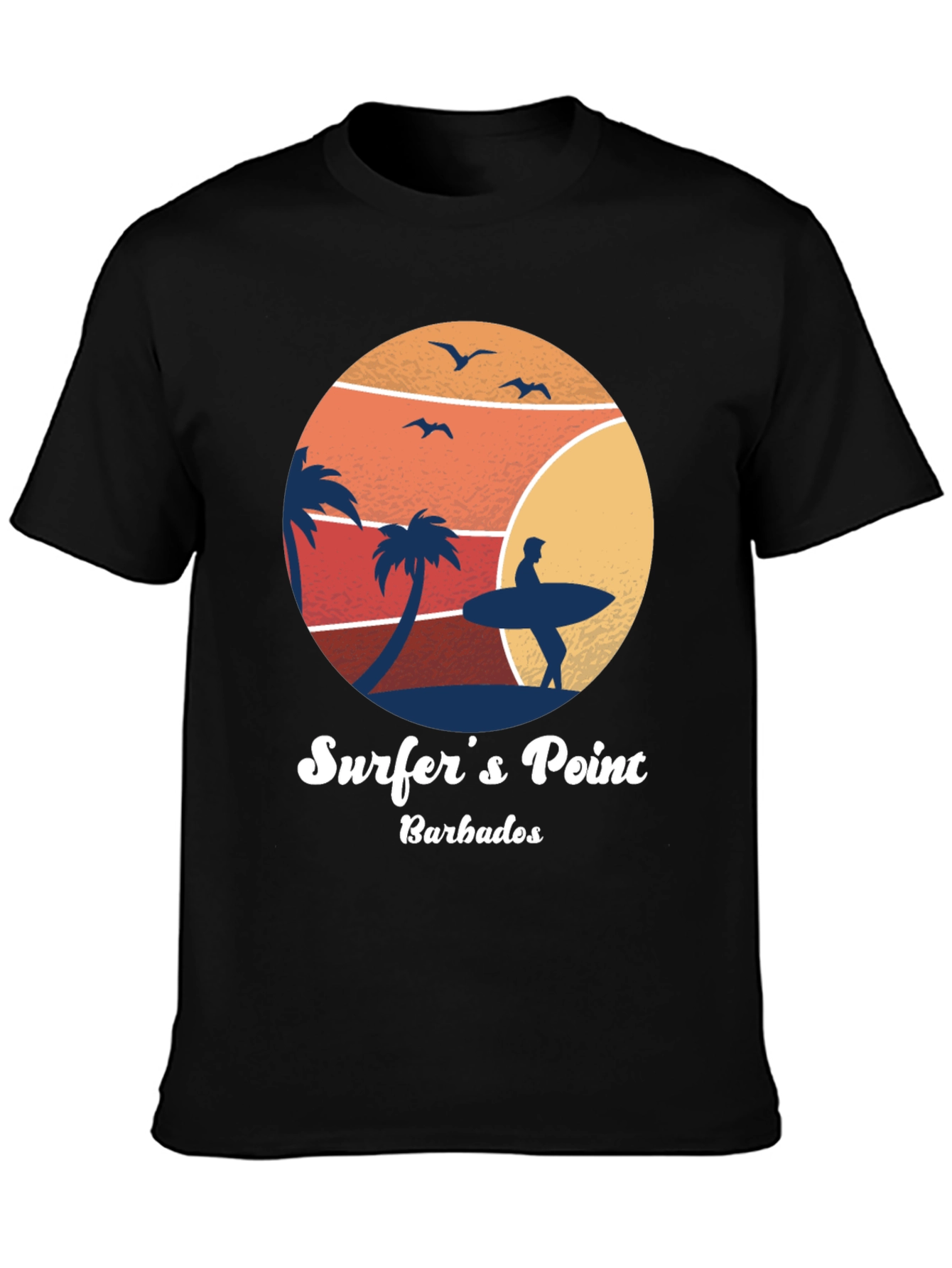 Surfers Point Barbados Graphic Tee