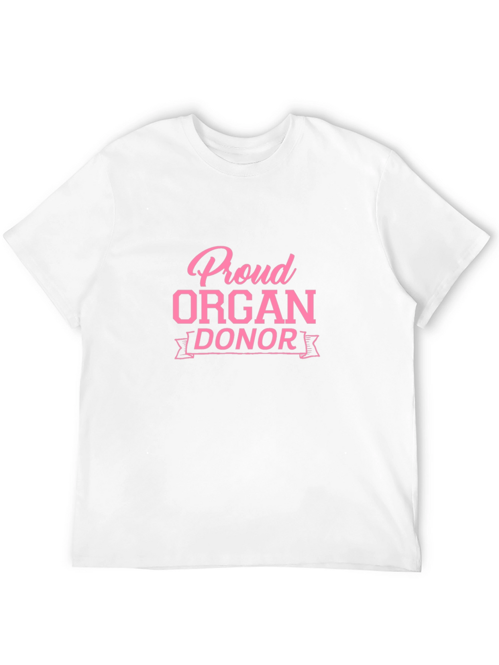 Proud Organ Donor Black T-Shirt