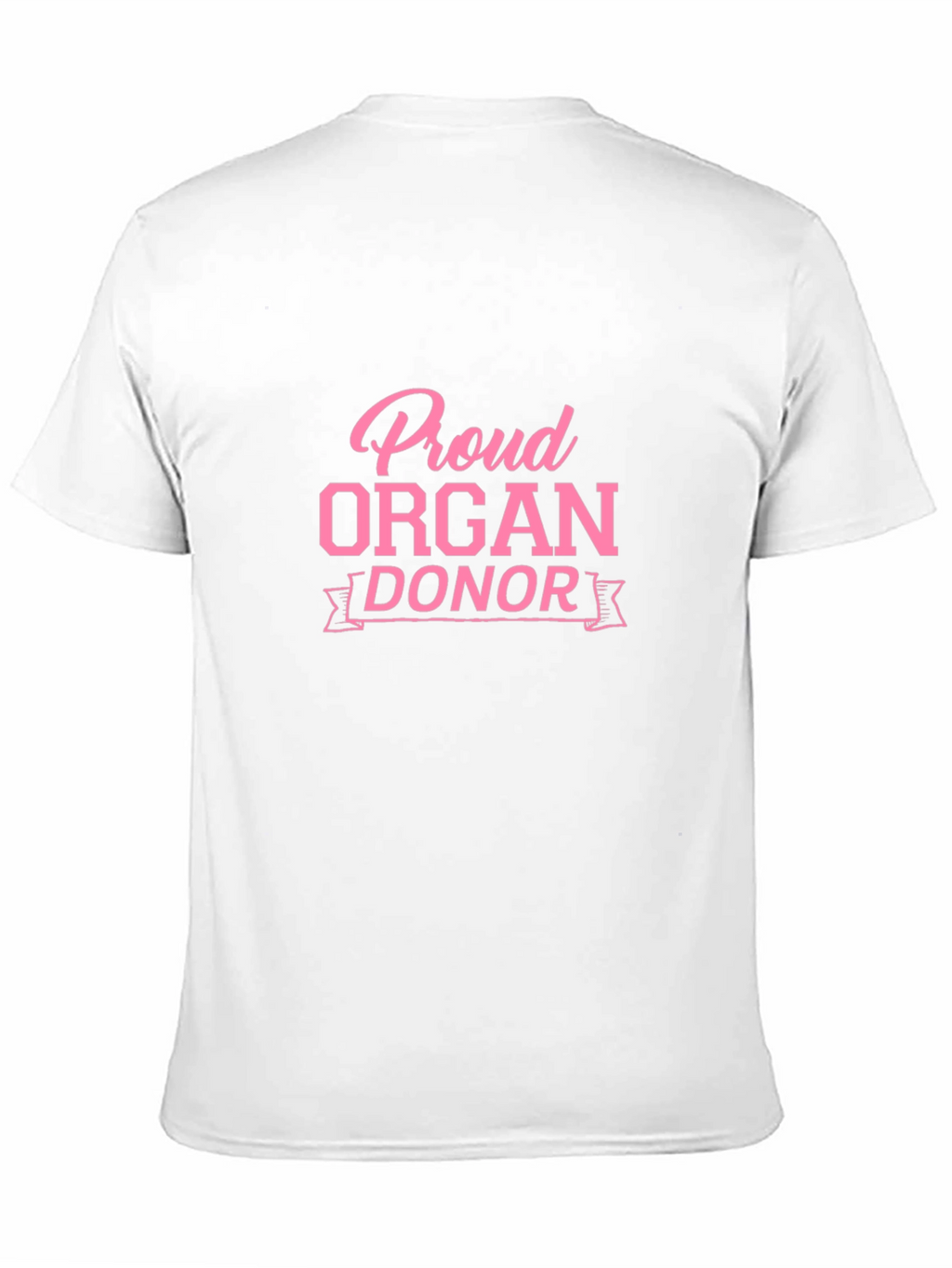 Proud Organ Donor Black T-Shirt