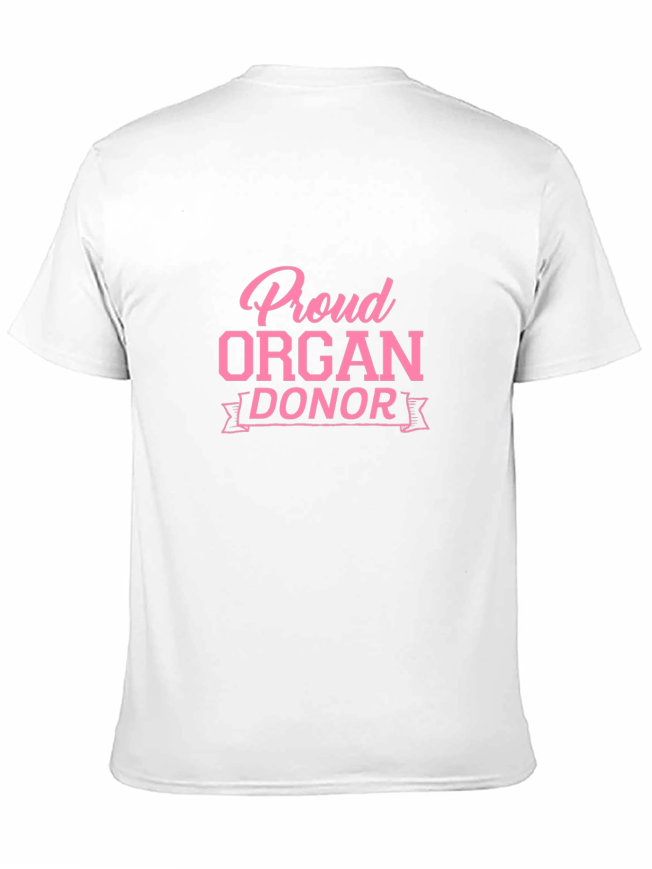 Proud Organ Donor Black T-Shirt