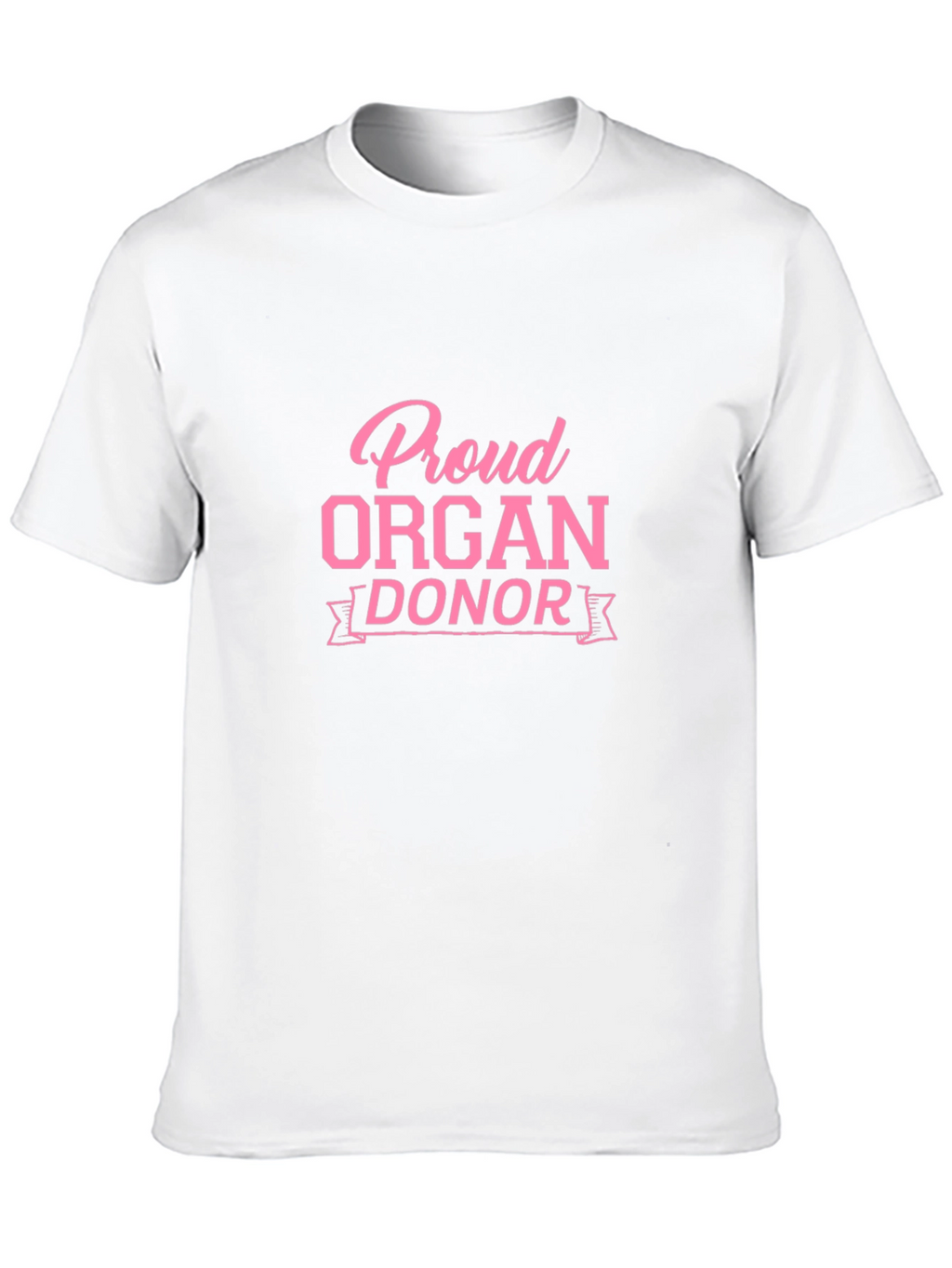 Proud Organ Donor Black T-Shirt