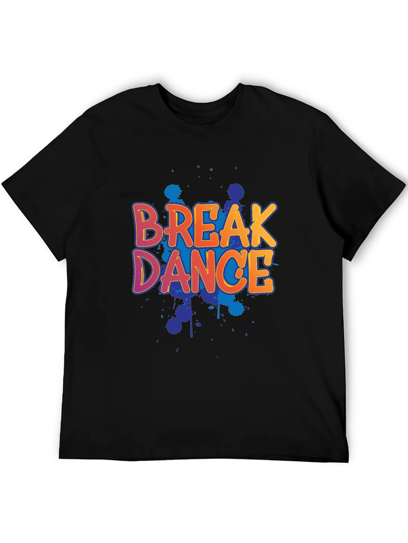 Break Dance Graphic Tee - Bold Colors