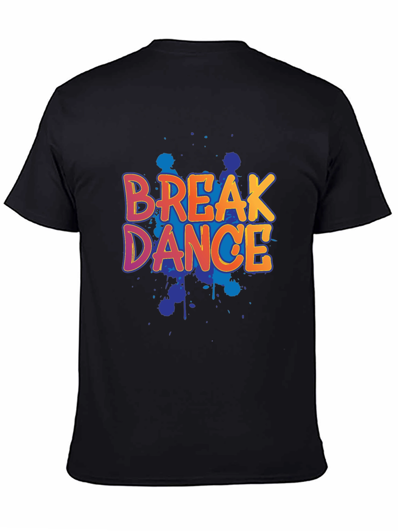 Break Dance Graphic Tee - Bold Colors