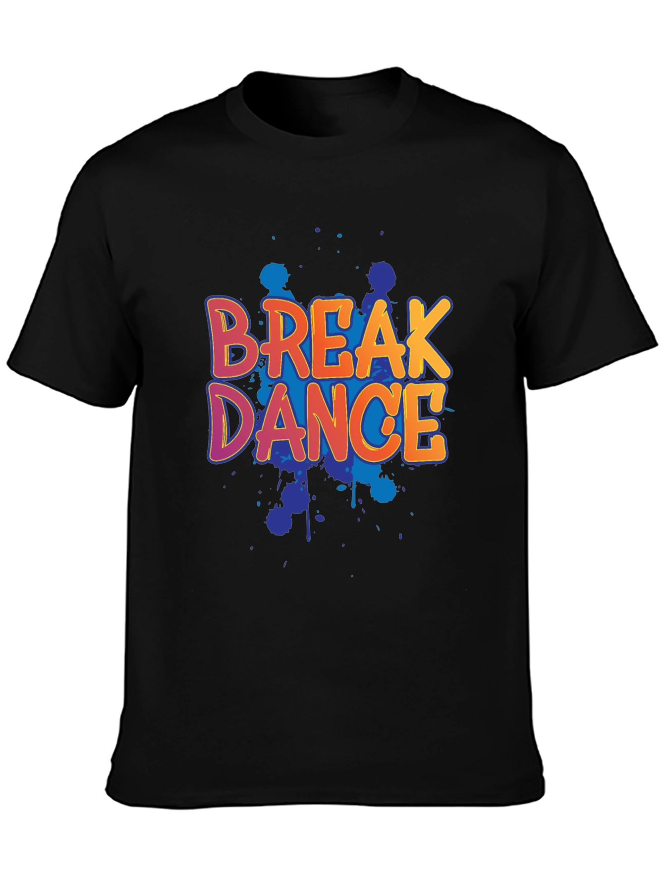 Break Dance Graphic Tee - Bold Colors