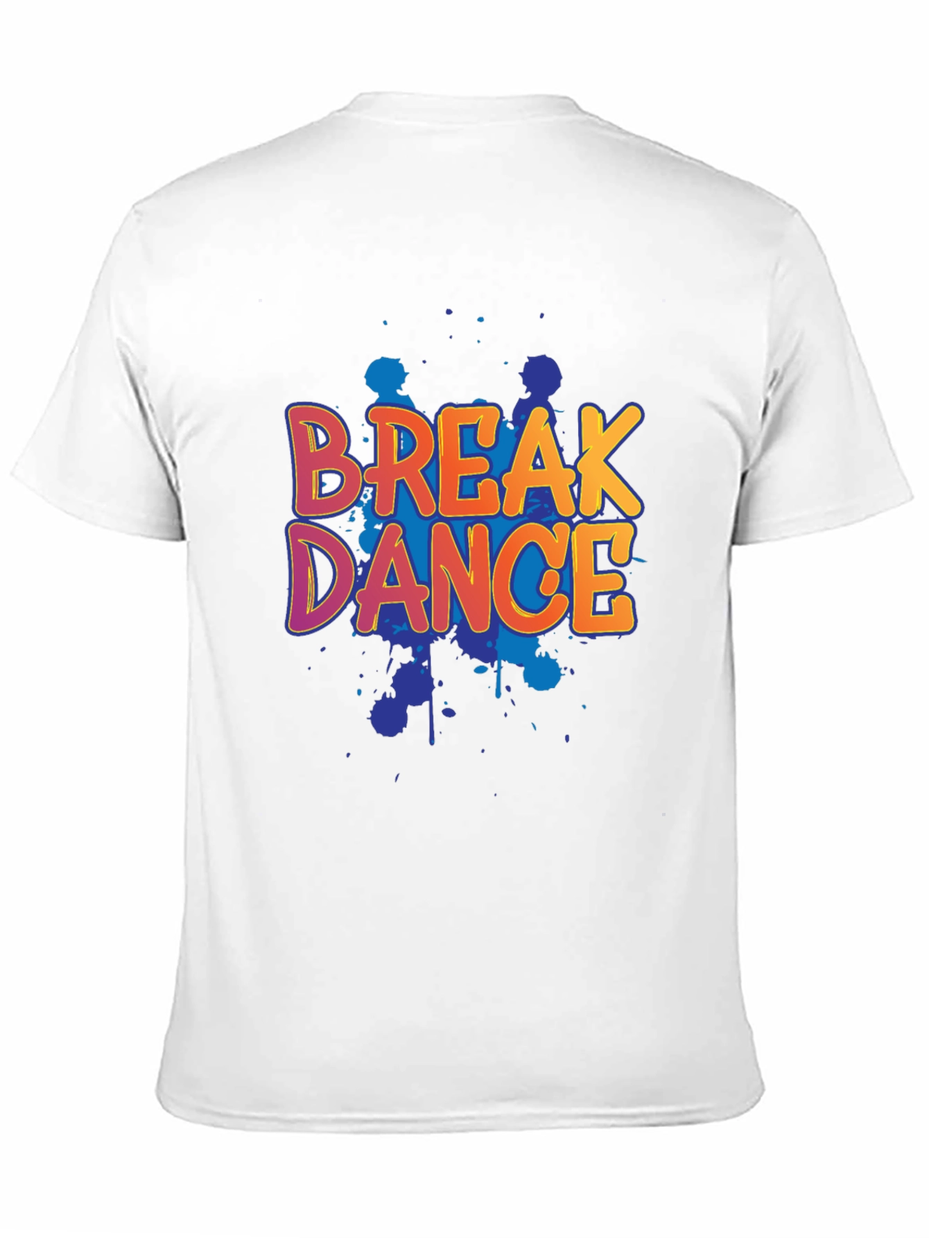 Break Dance Graphic Tee - Bold Colors