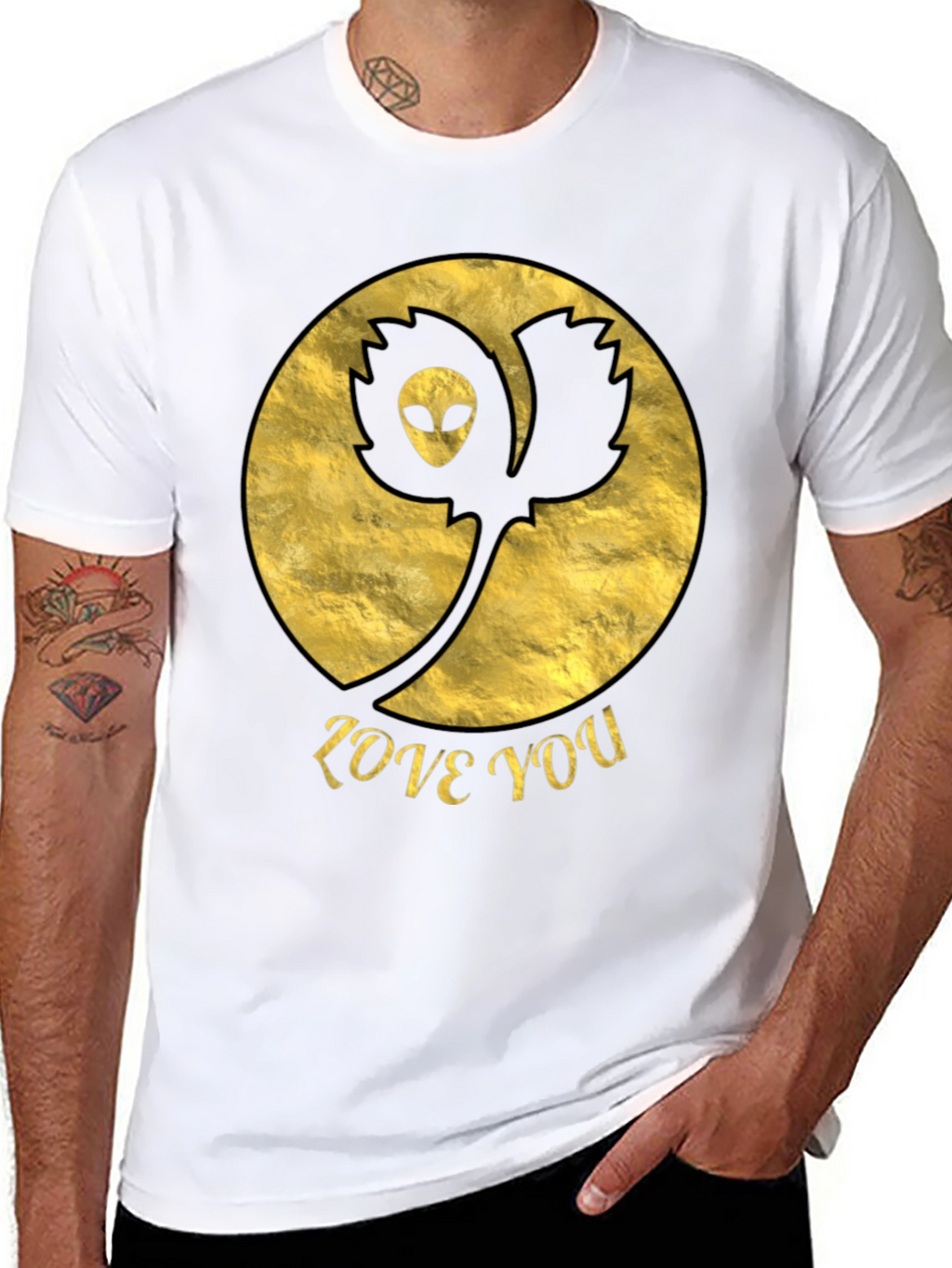 Alien Love You Graphic T-Shirt