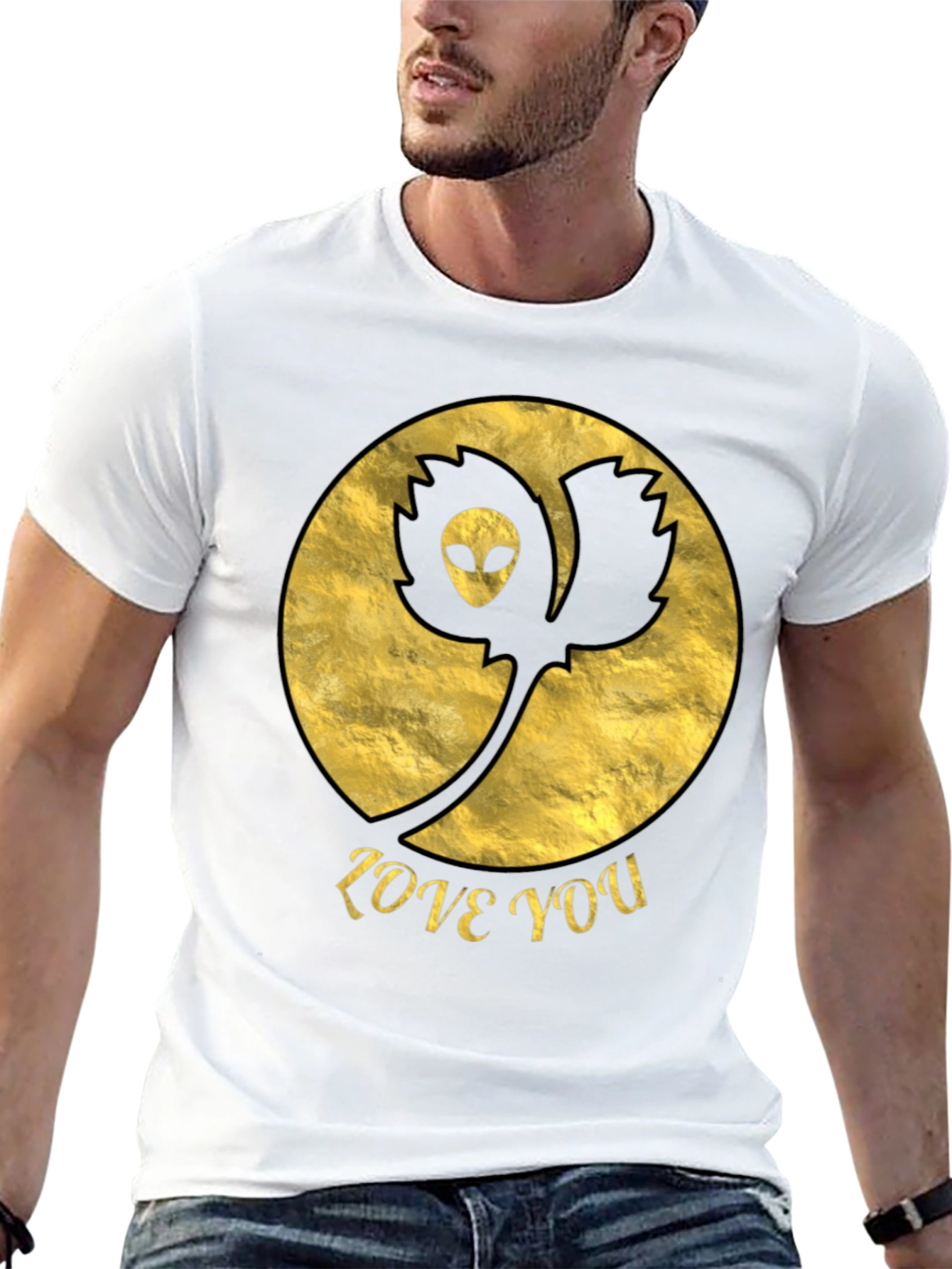 Alien Love You Graphic T-Shirt