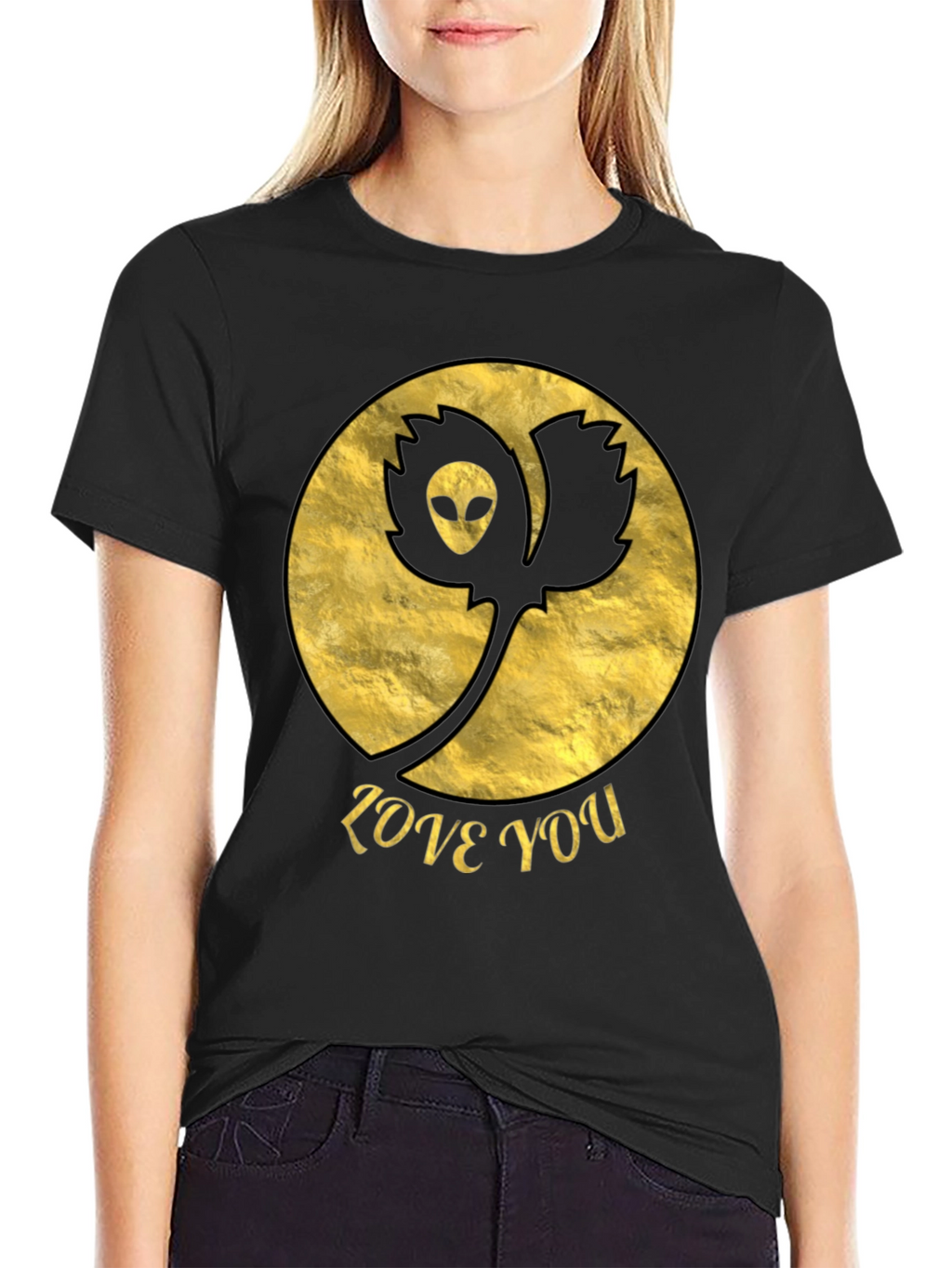 Alien Love You Graphic T-Shirt