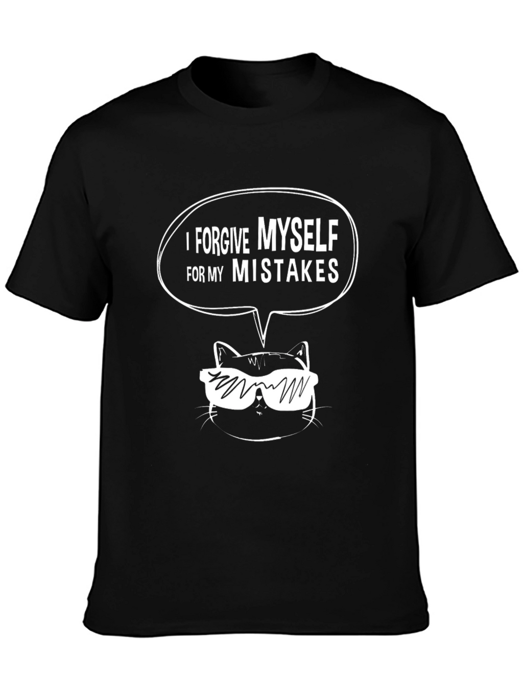 Forgive Myself Cat T-Shirt