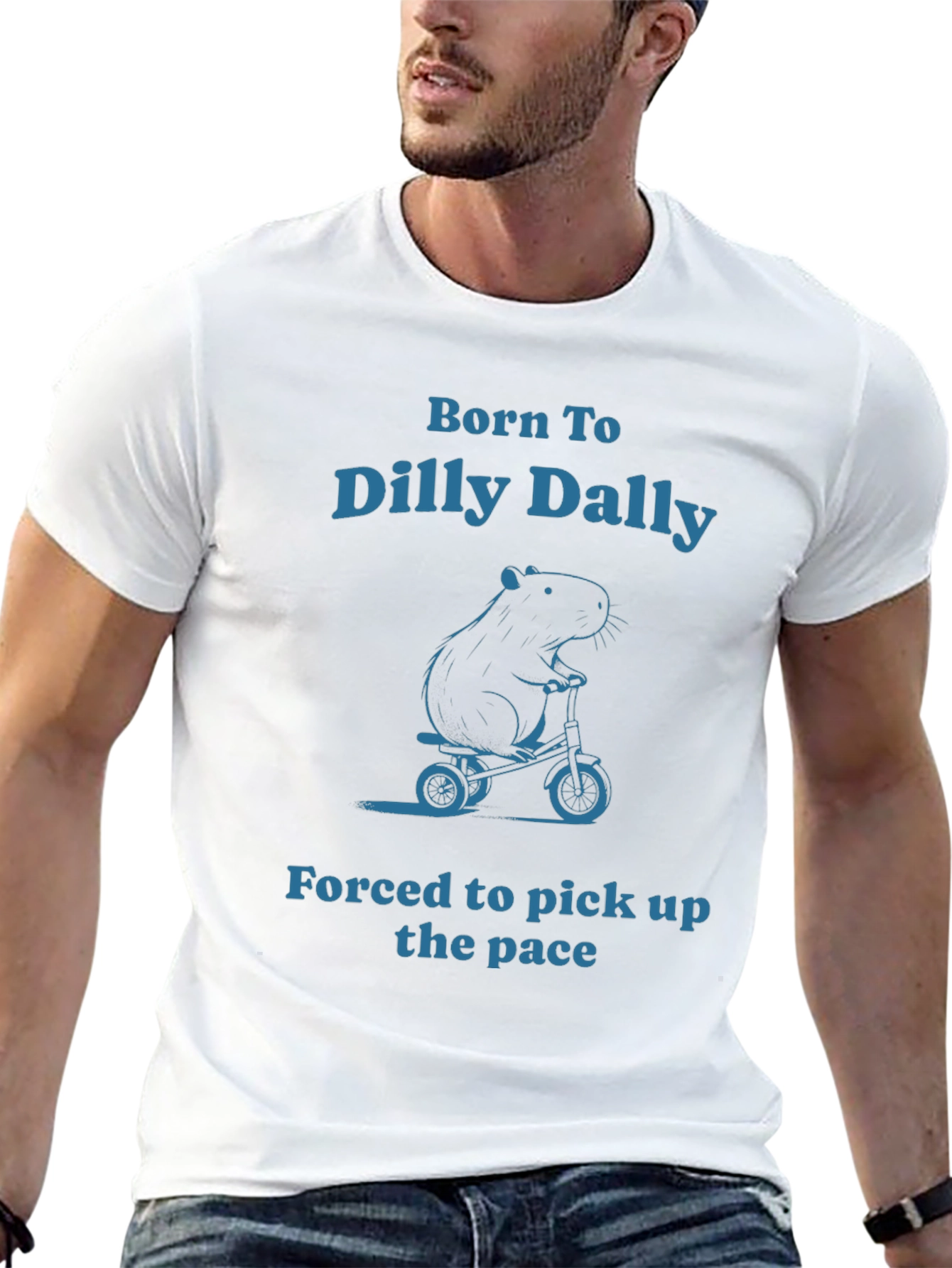 Dilly Dally Capybara Graphic Tee