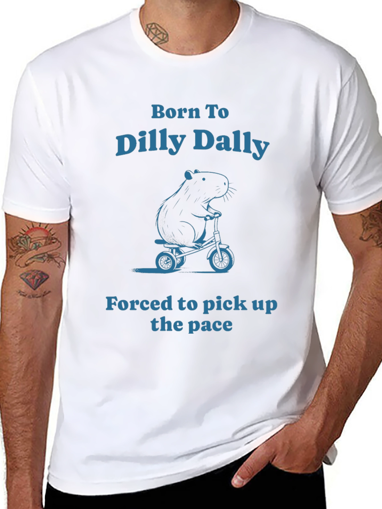 Dilly Dally Capybara Graphic Tee