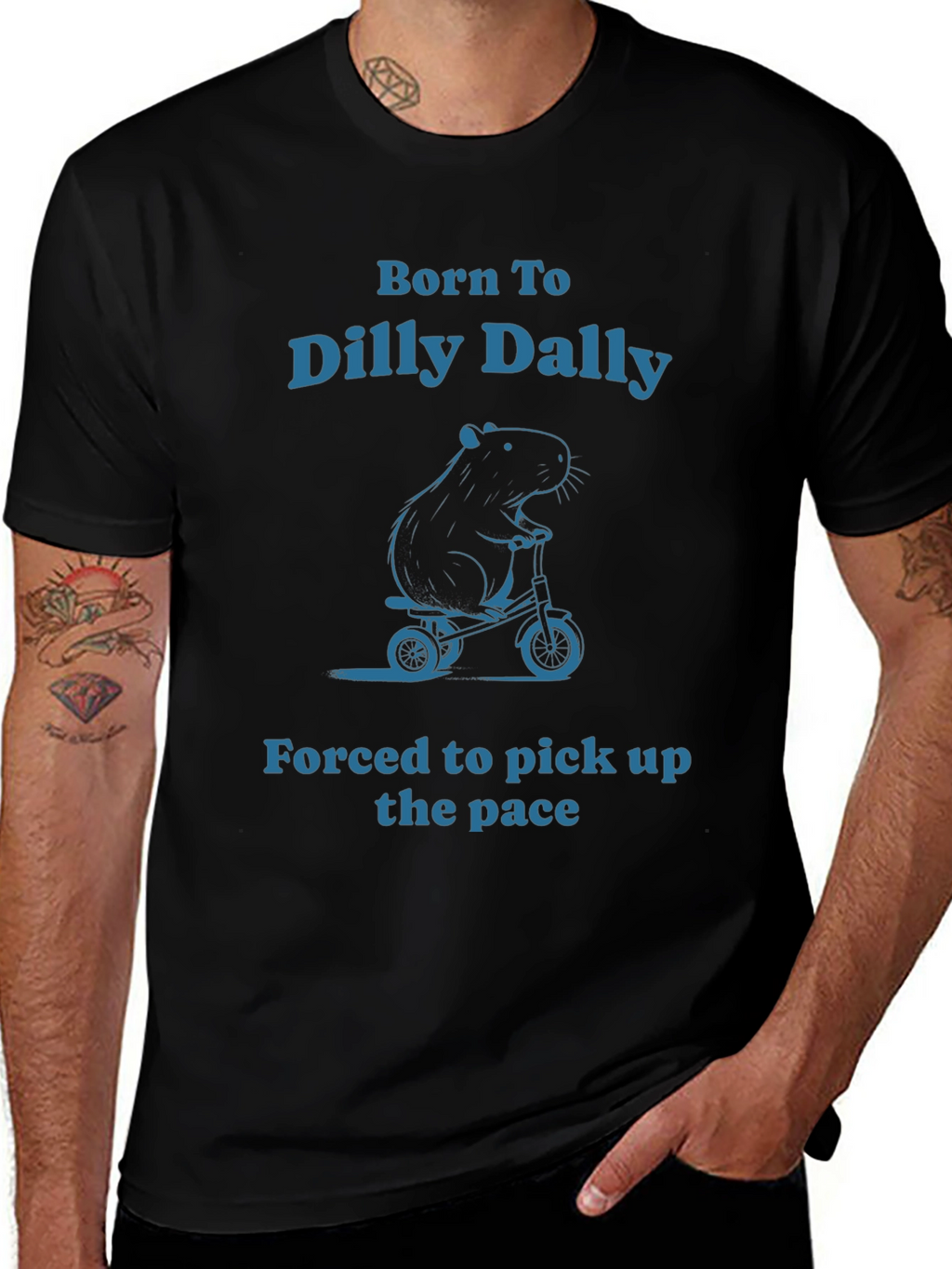 Dilly Dally Capybara Graphic Tee