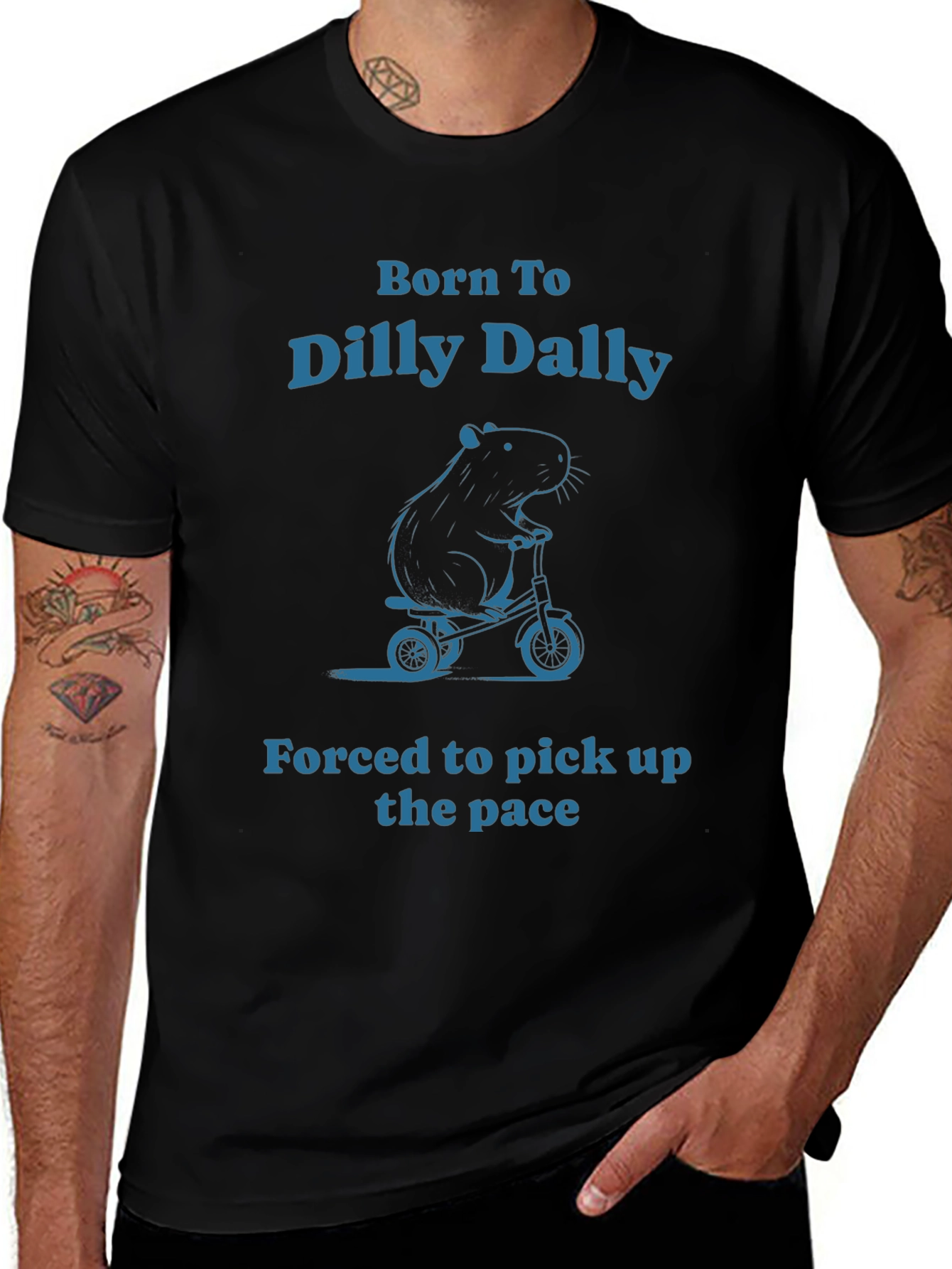 Dilly Dally Capybara Graphic Tee