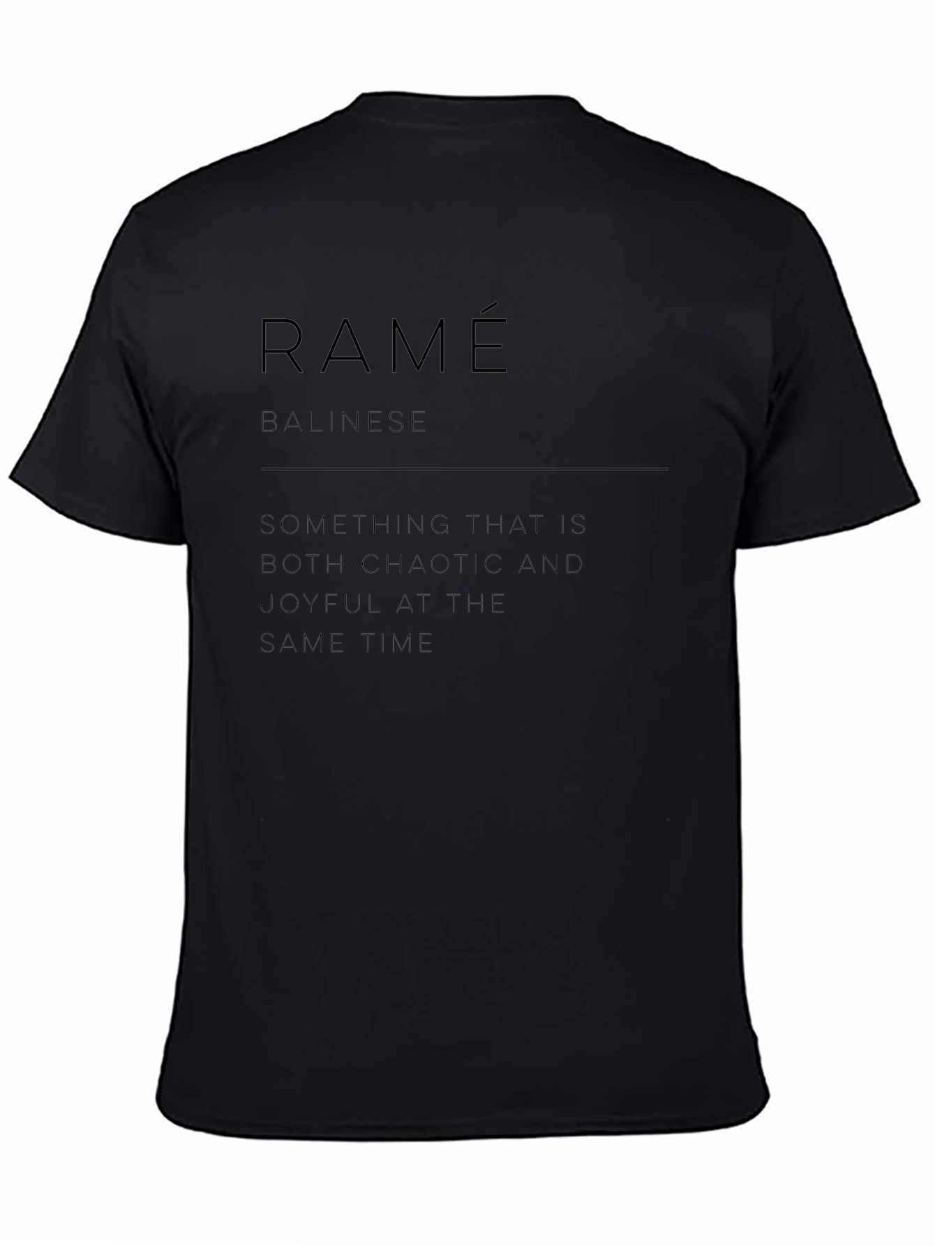 Rame Balinese Graphic Tee - Chaotic Joy