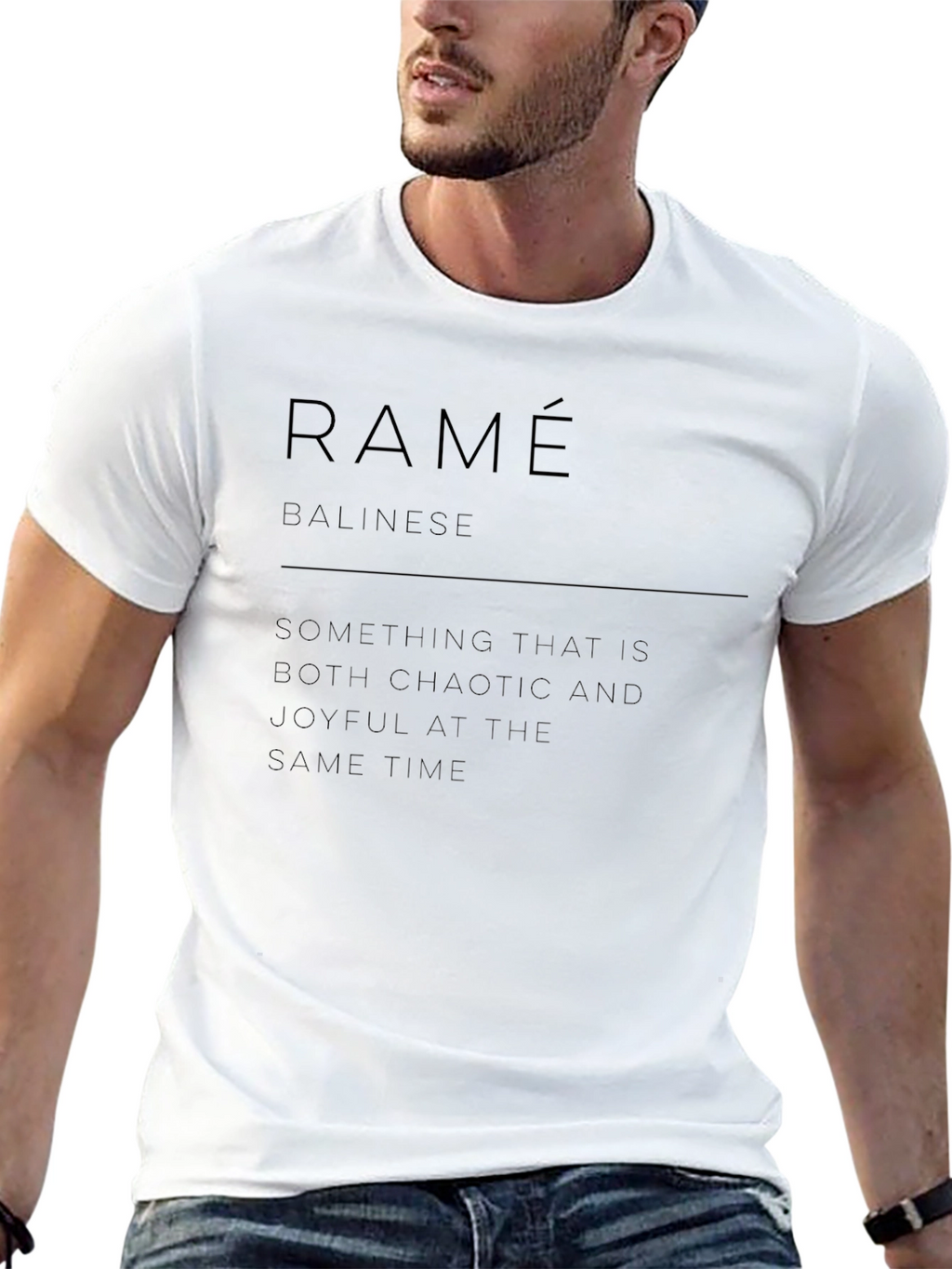 Rame Balinese Graphic Tee - Chaotic Joy