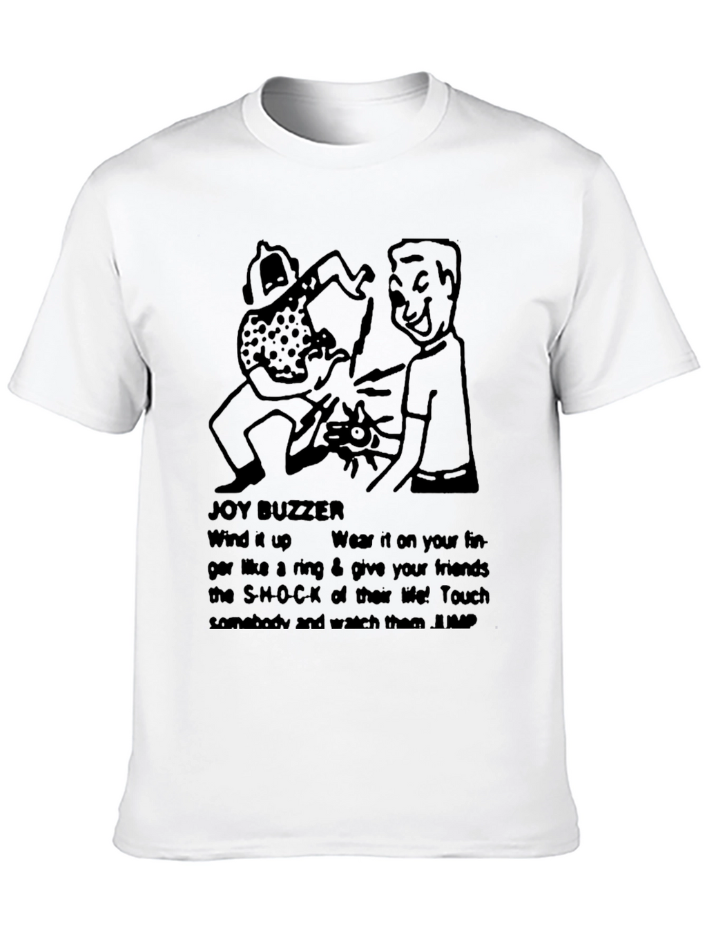 Joy Buzzer Prank T-Shirt - Shocking Fun!