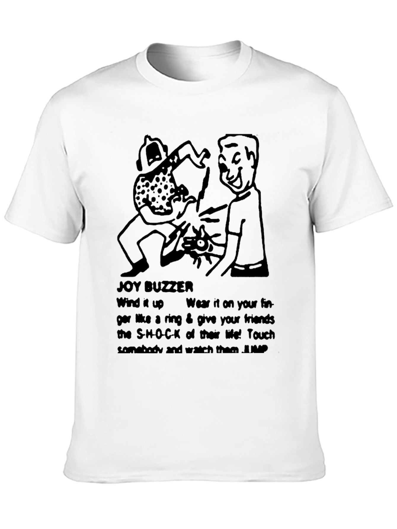 Joy Buzzer Prank T-Shirt - Shocking Fun!