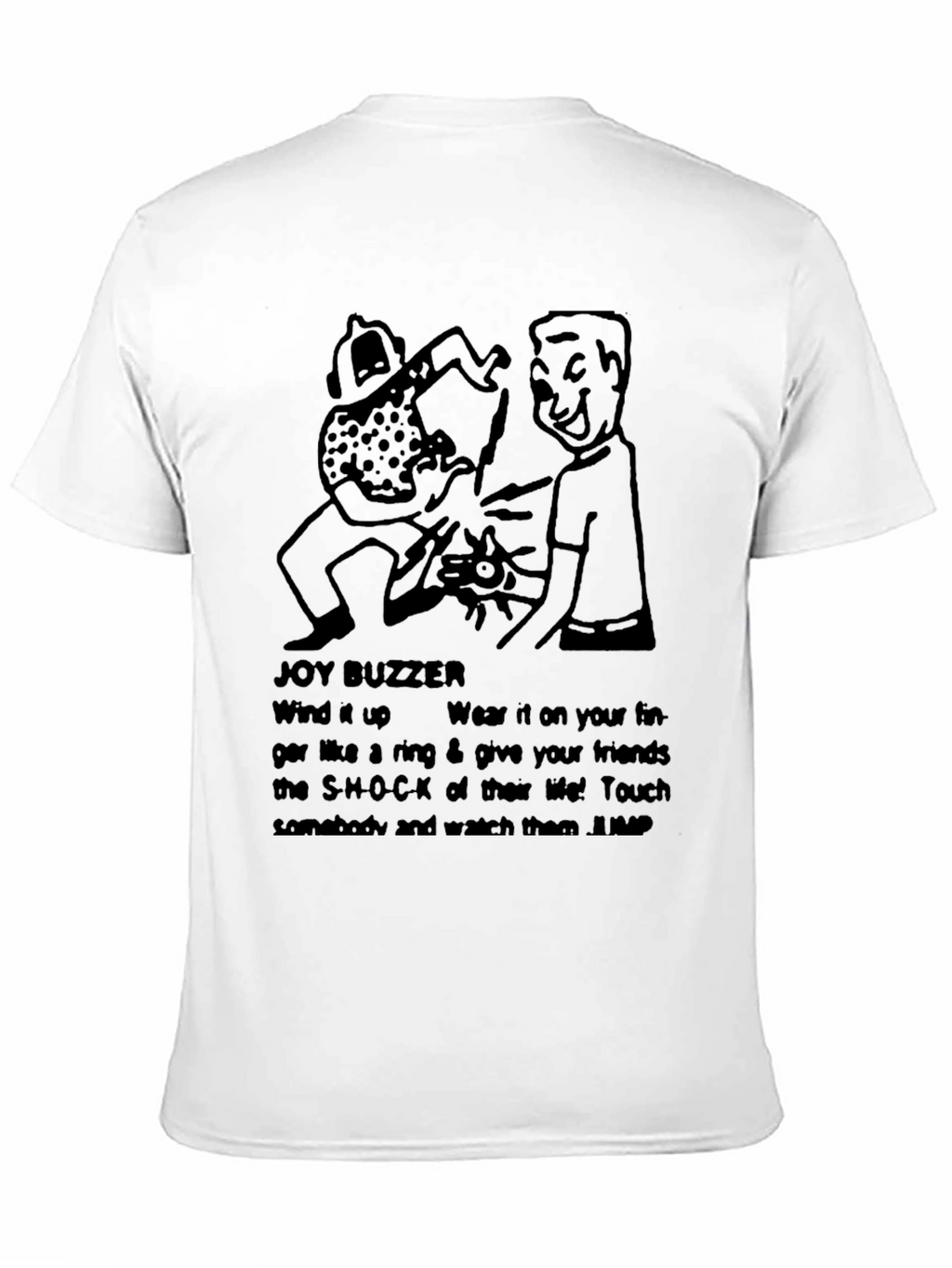 Joy Buzzer Prank T-Shirt - Shocking Fun!