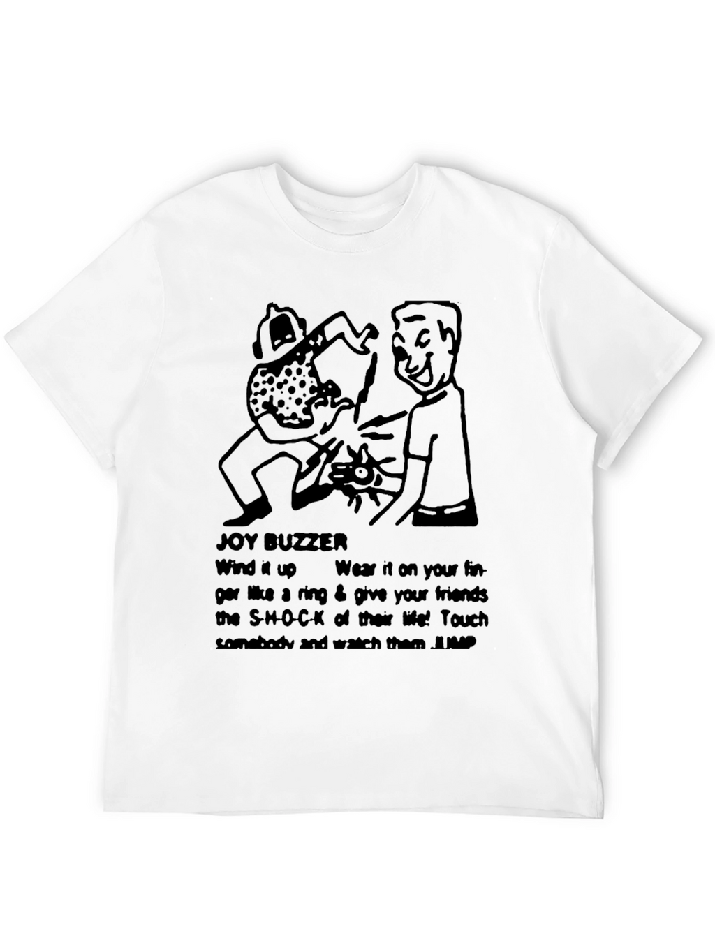 Joy Buzzer Prank T-Shirt - Shocking Fun!