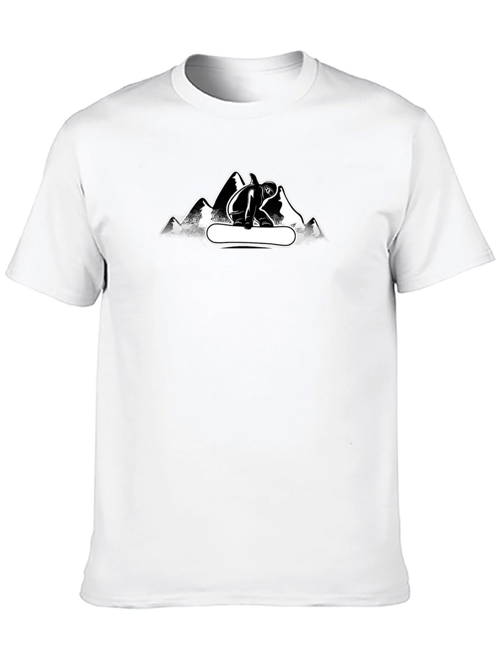Mountain Snowboarder Graphic Tee