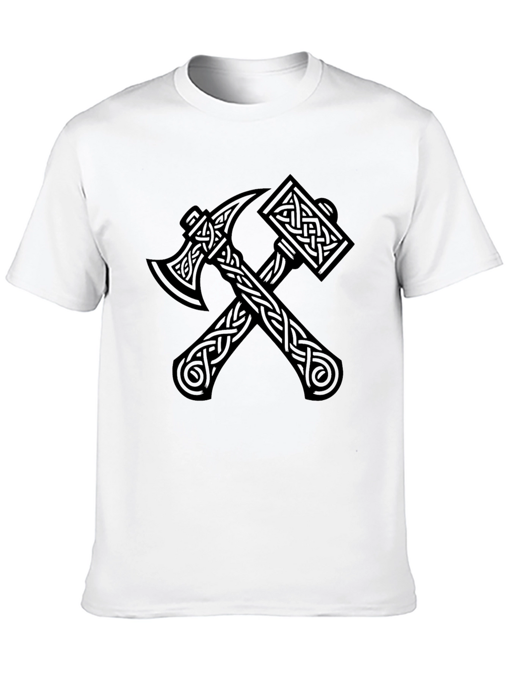 Axe and Hammer Viking T-Shirt