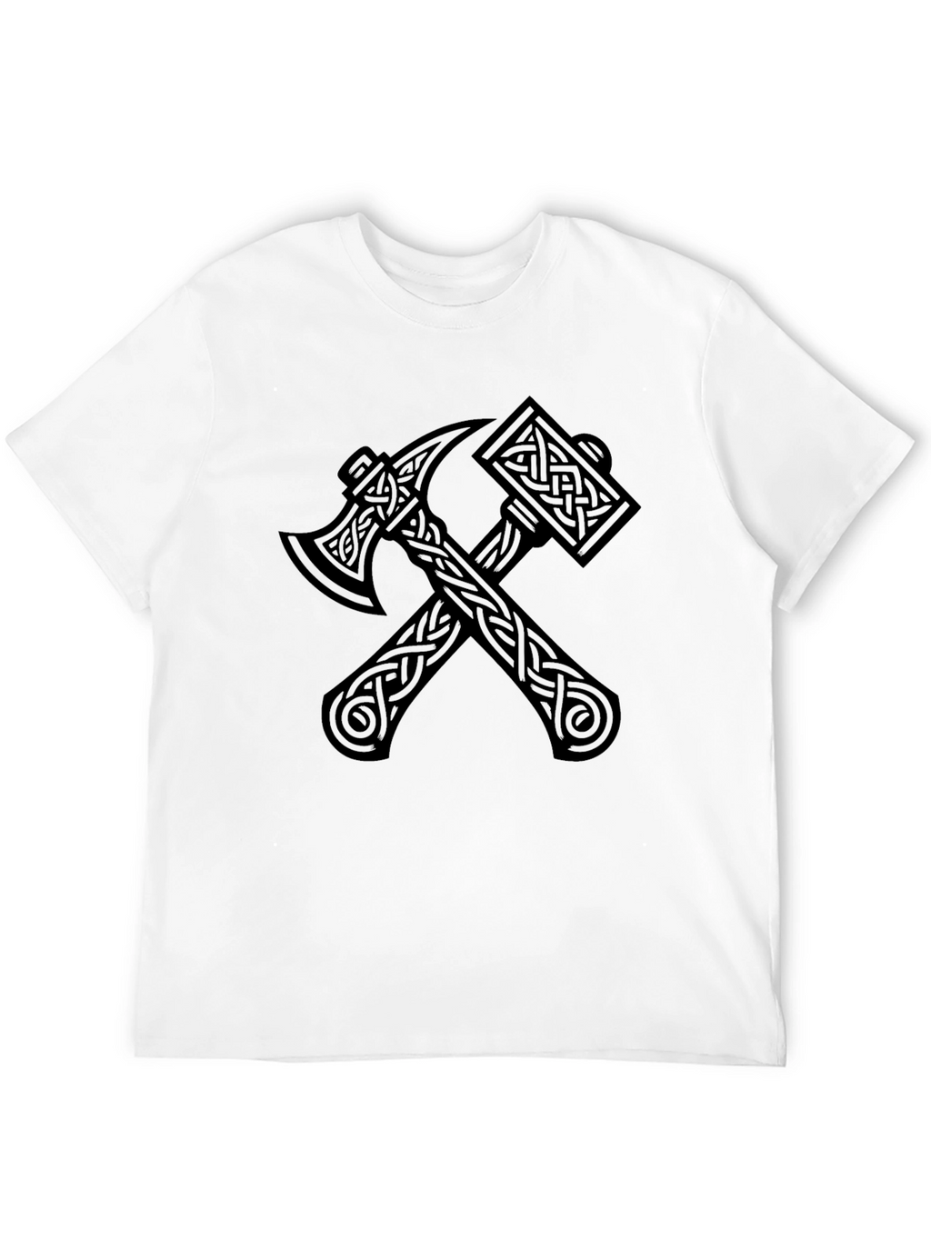 Axe and Hammer Viking T-Shirt