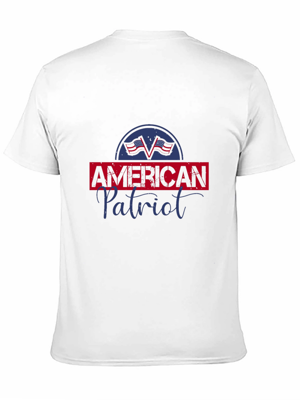 American Patriot Graphic Tee - Black