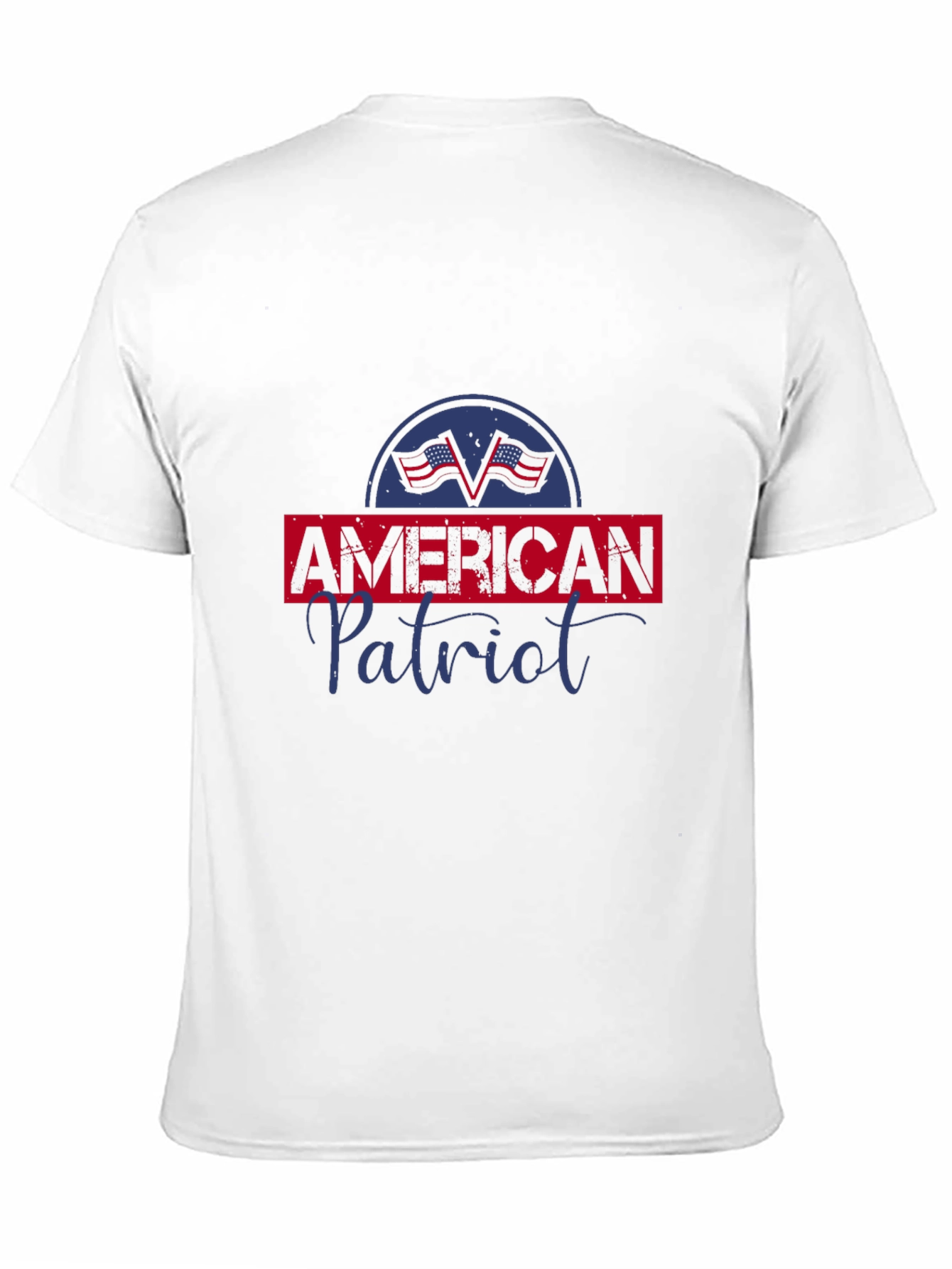 American Patriot Graphic Tee - Black