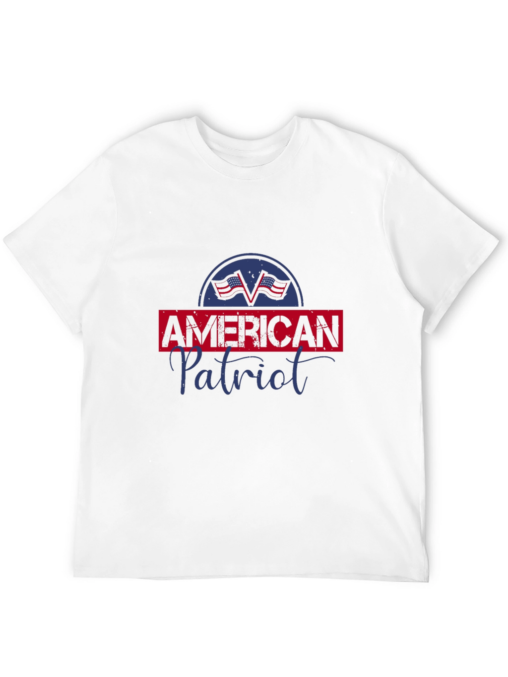 American Patriot Graphic Tee - Black