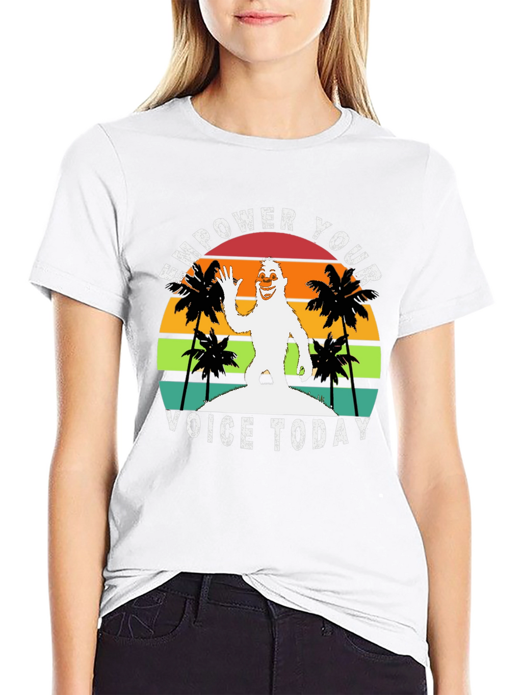 Empower Your Voice Today Bigfoot T-Shirt