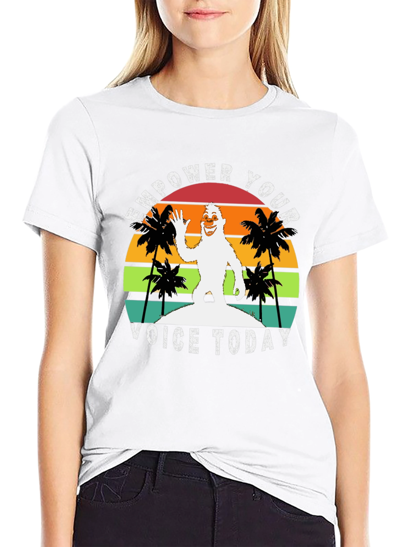 Empower Your Voice Today Bigfoot T-Shirt