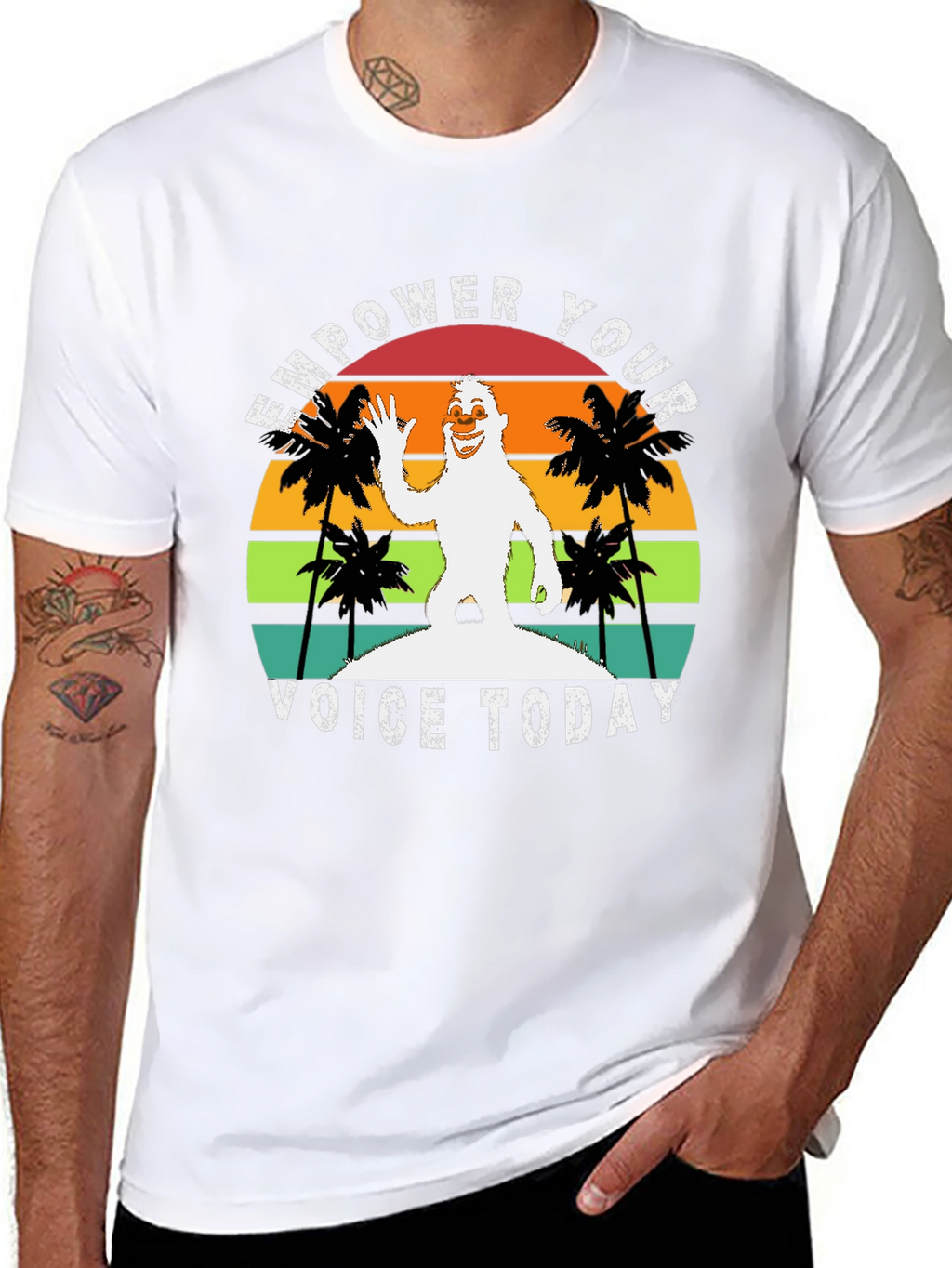 Empower Your Voice Today Bigfoot T-Shirt