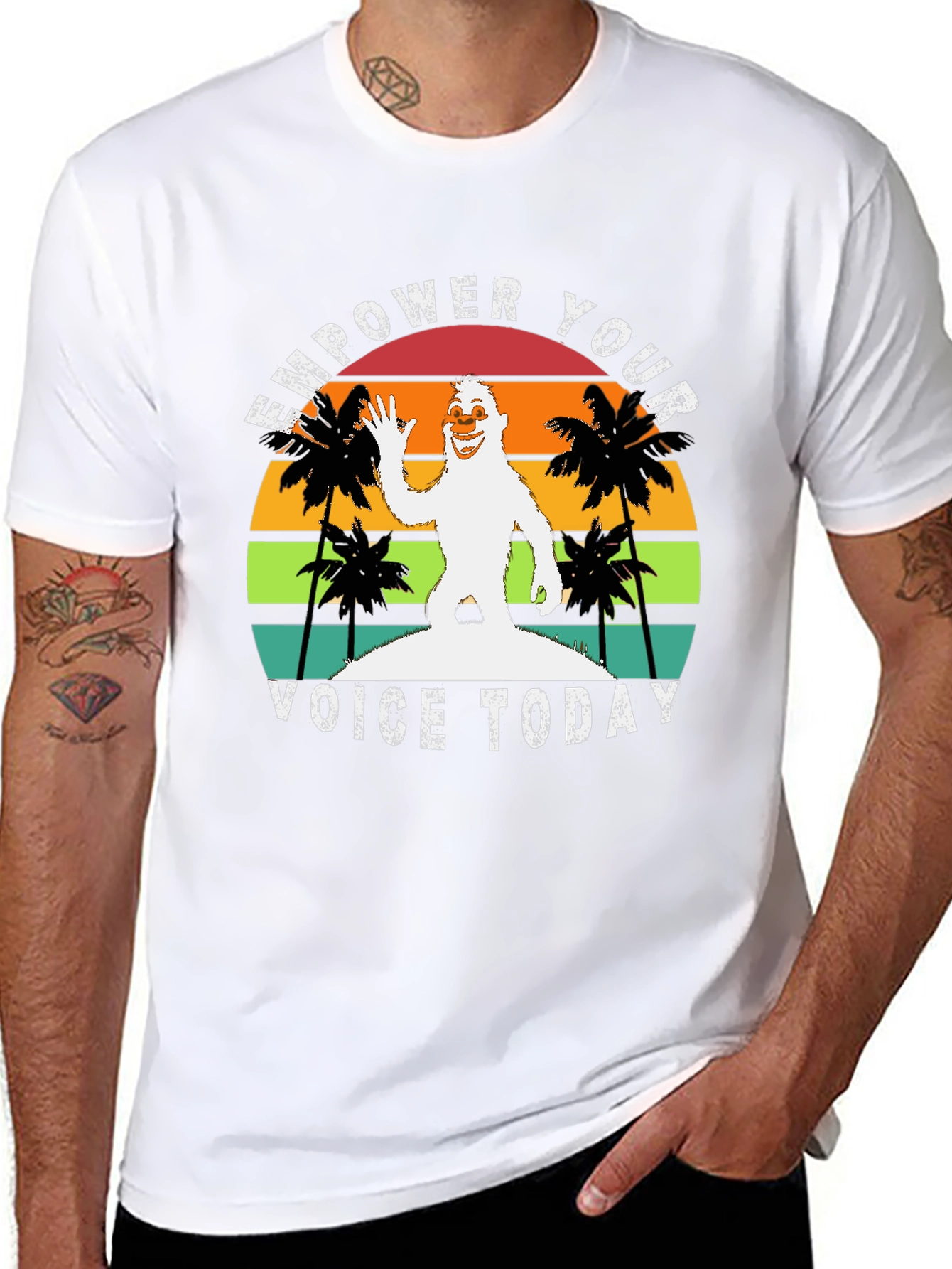 Empower Your Voice Today Bigfoot T-Shirt