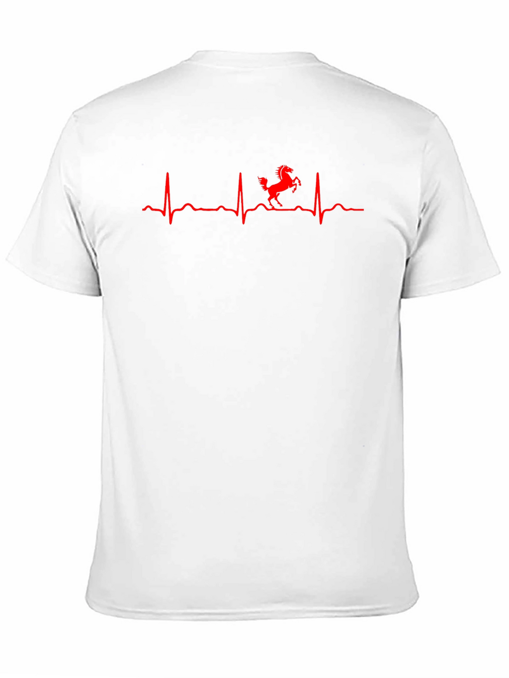 Ferrari Heartbeat T-Shirt - Mens Black Tee