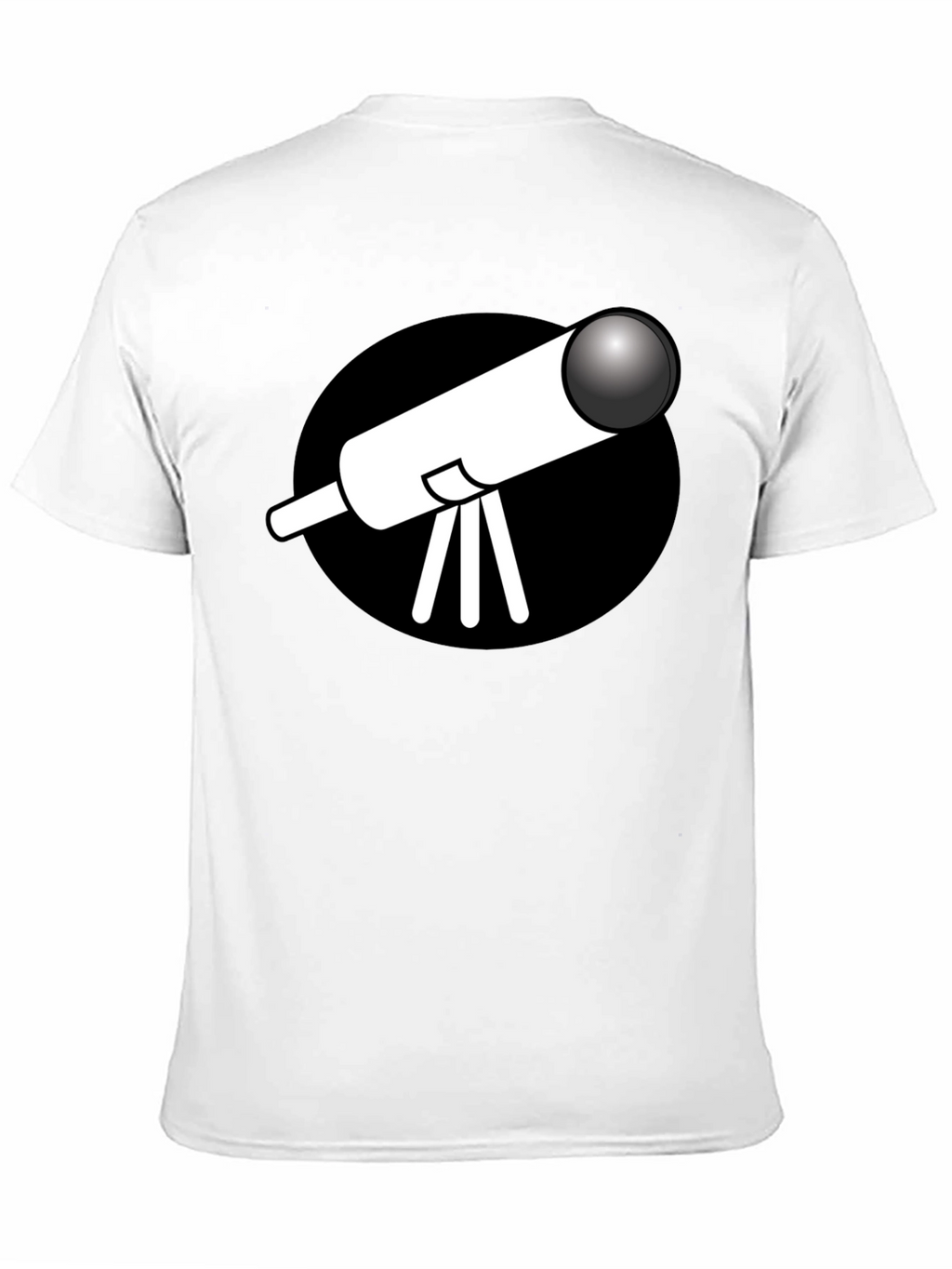 Telescope Graphic Black T-Shirt