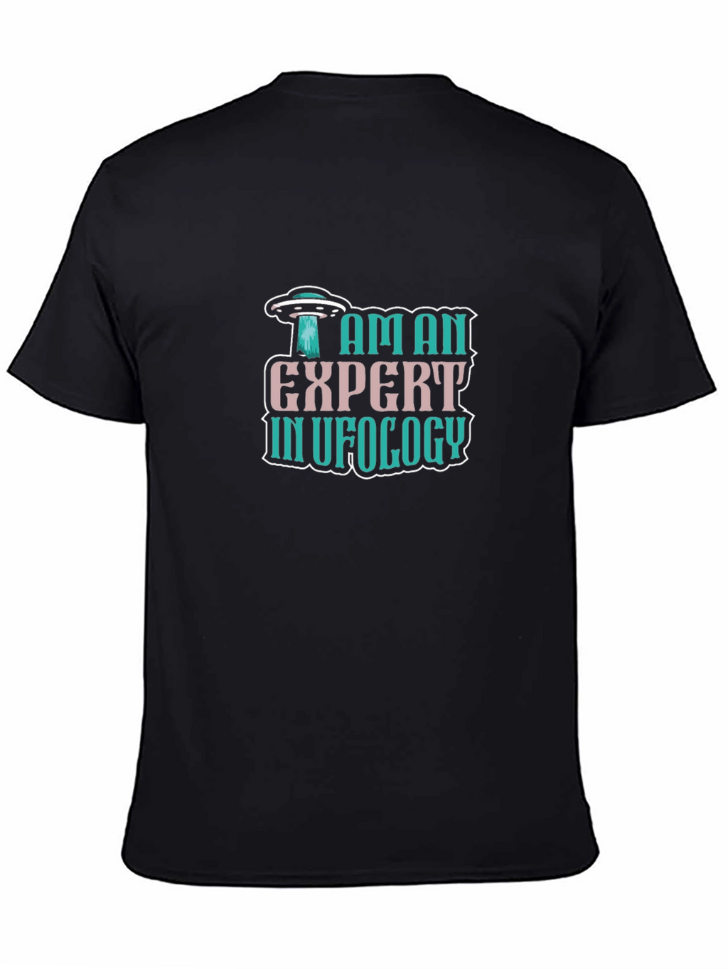 I Am An Expert In UFOLOGY T-Shirt - Black