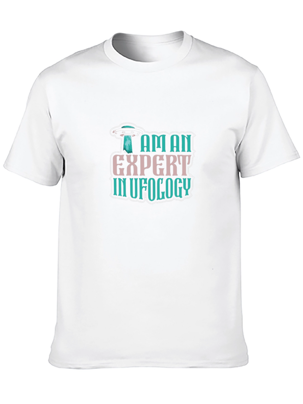 I Am An Expert In UFOLOGY T-Shirt - Black