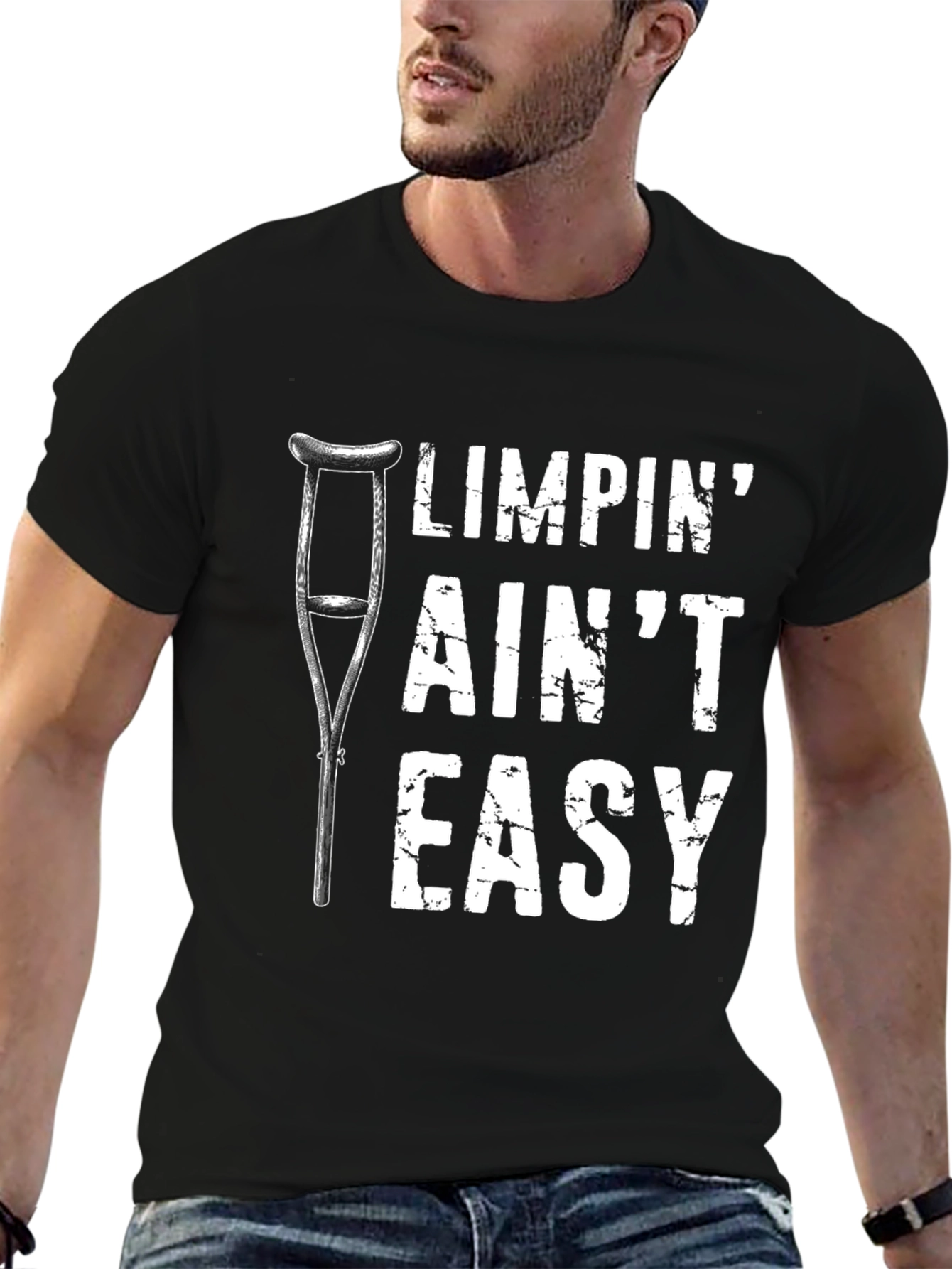 Limpin Aint Easy Graphic T-Shirt