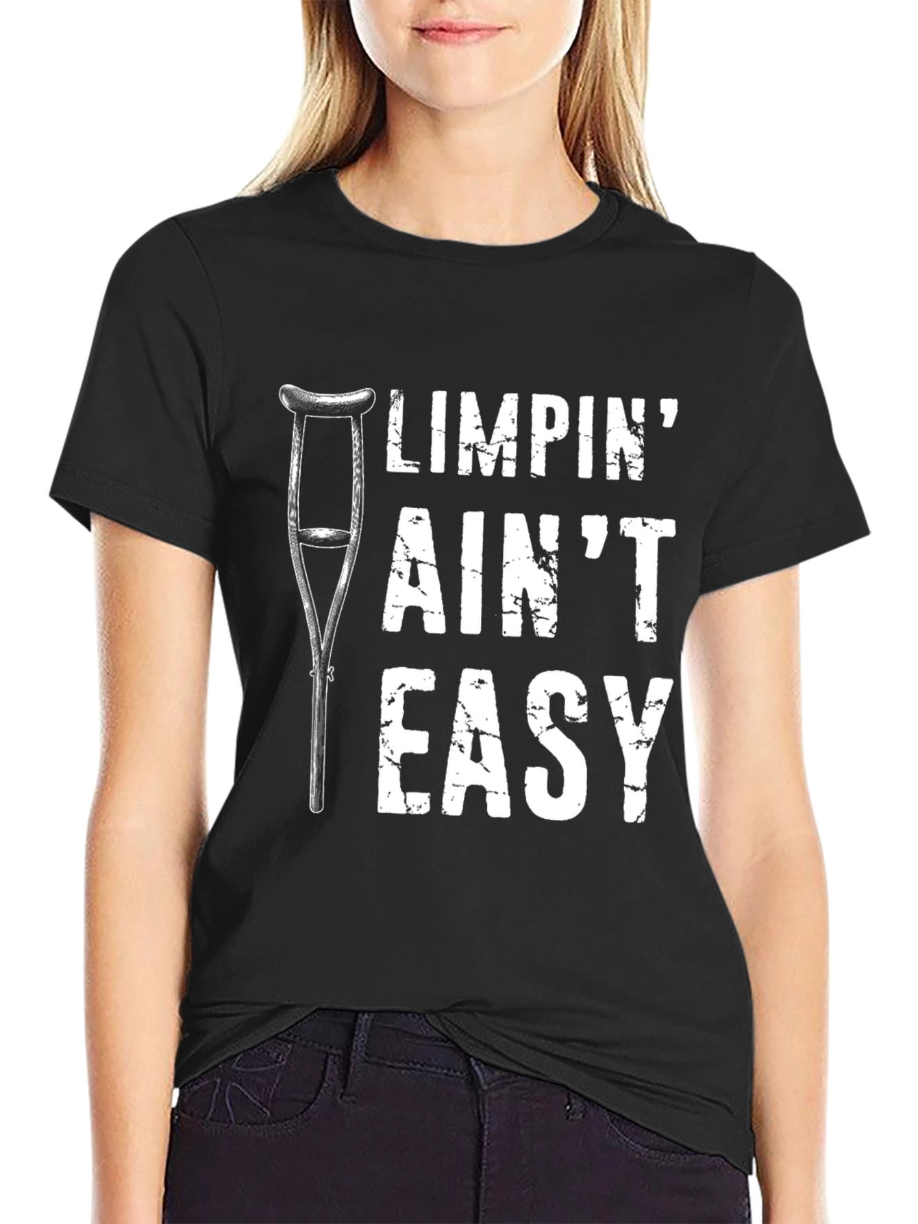 Limpin Aint Easy Graphic T-Shirt