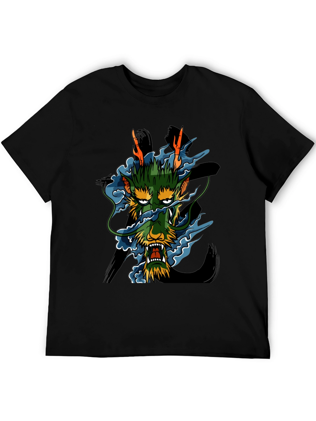 Dragon Graphic Black T-Shirt