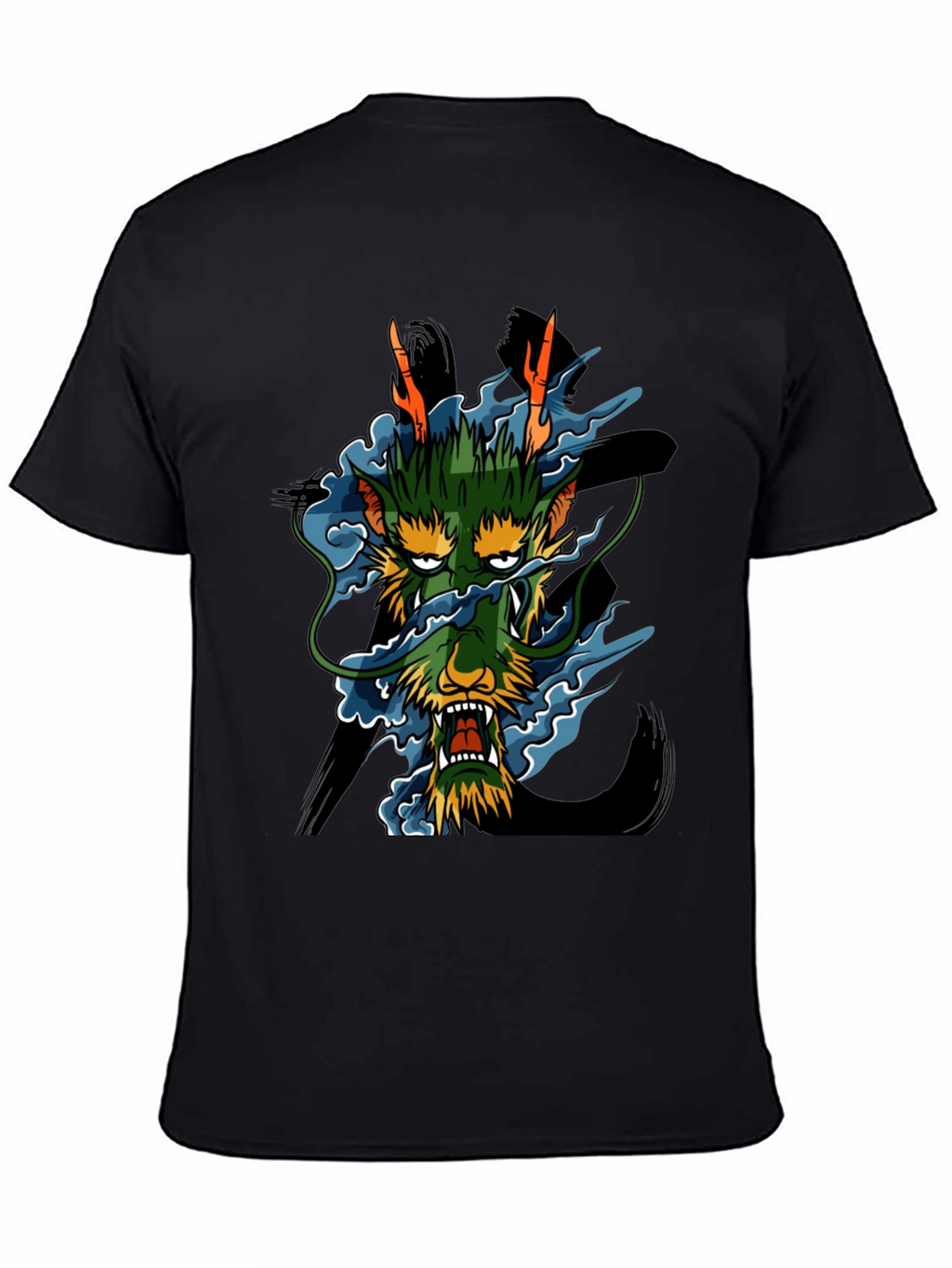 Dragon Graphic Black T-Shirt