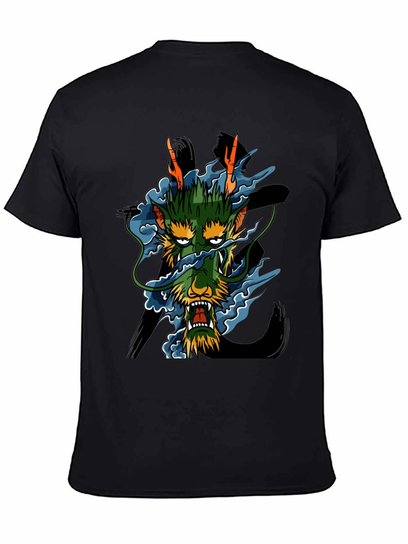 Dragon Graphic Black T-Shirt
