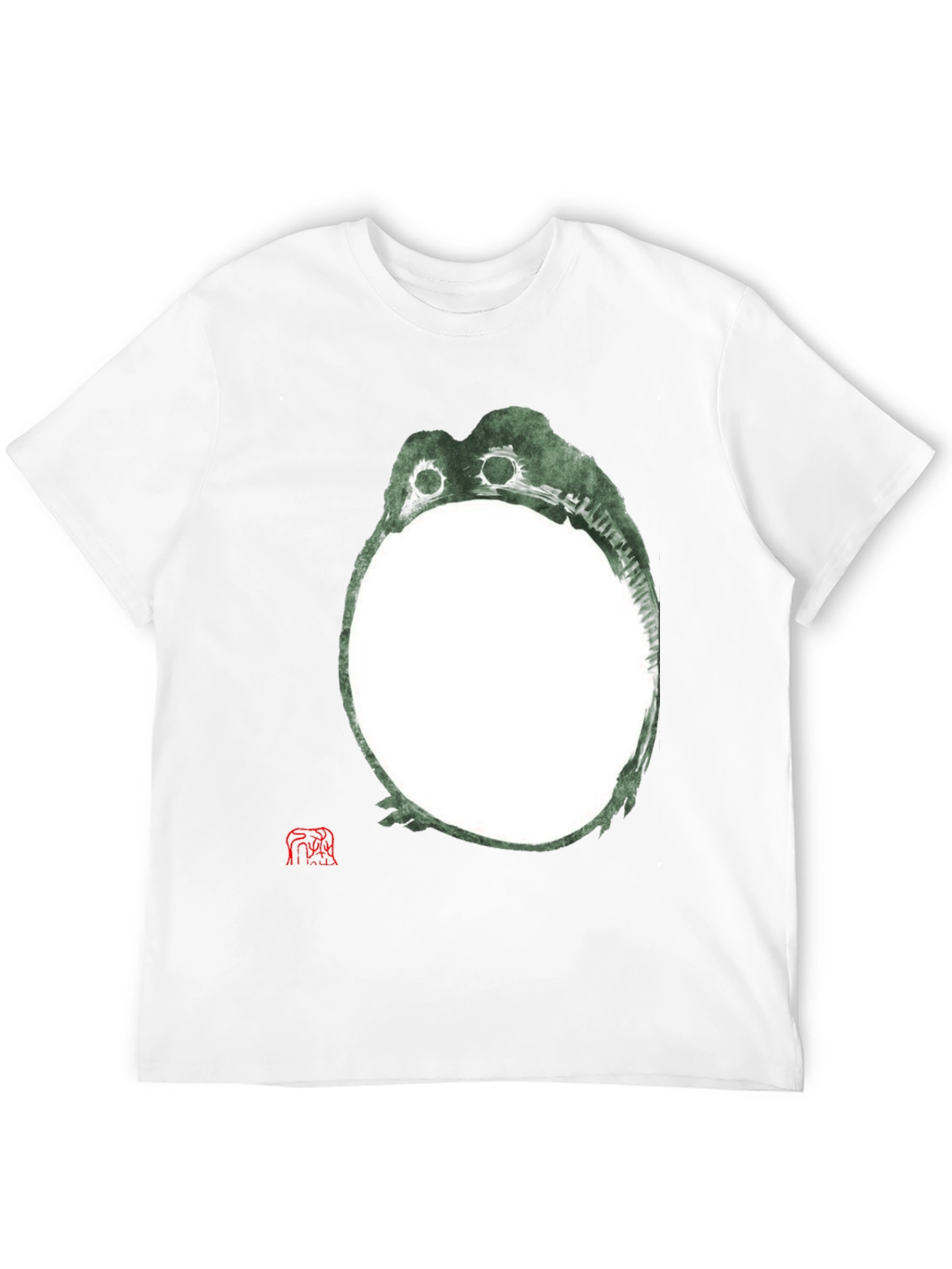 Unique Frog Graphic Black T-Shirt