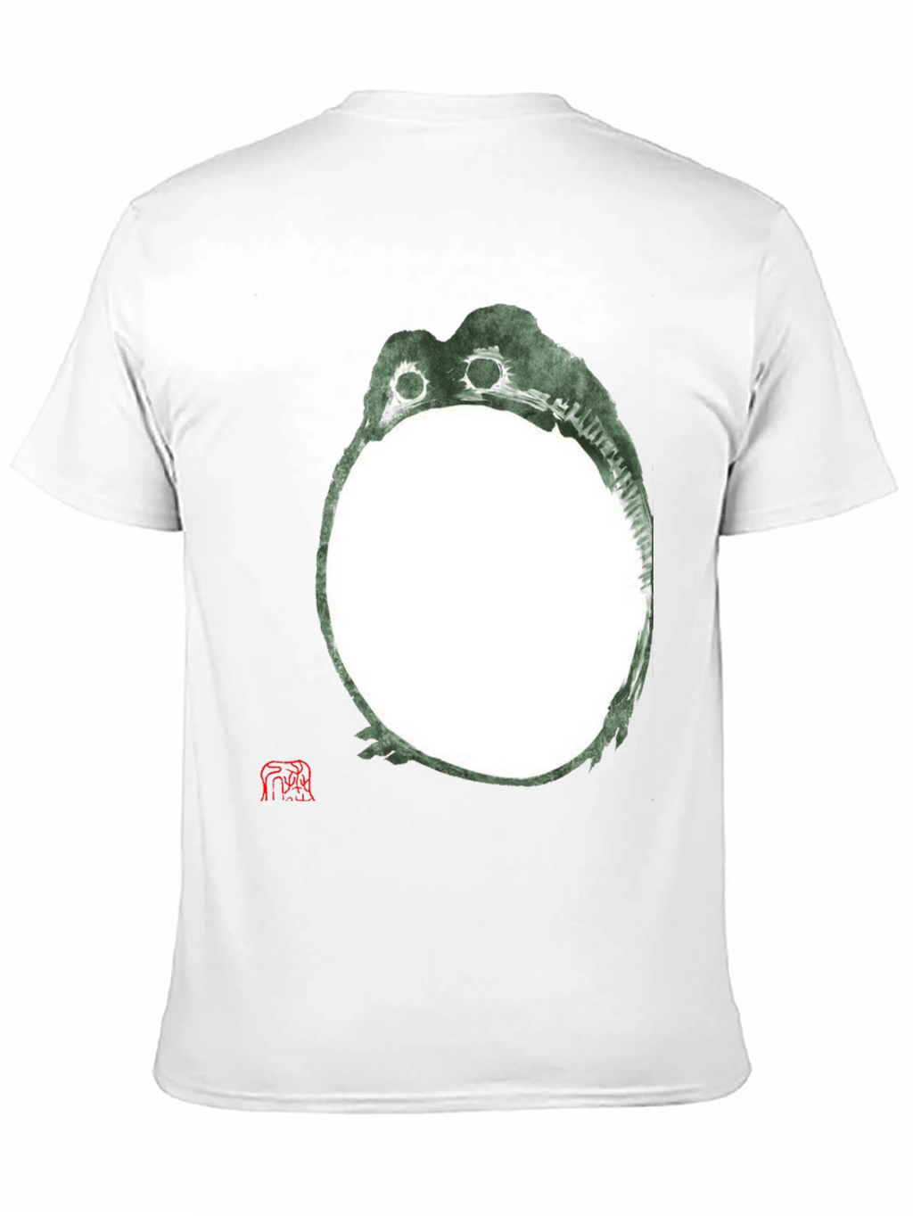 Unique Frog Graphic Black T-Shirt