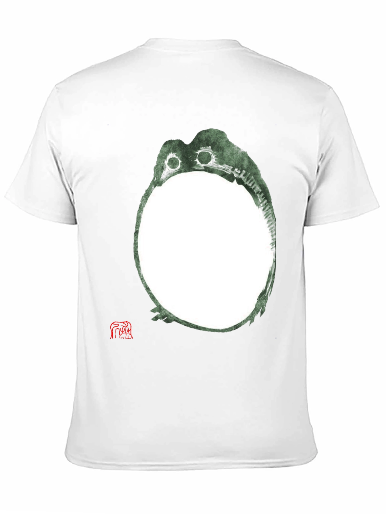 Unique Frog Graphic Black T-Shirt