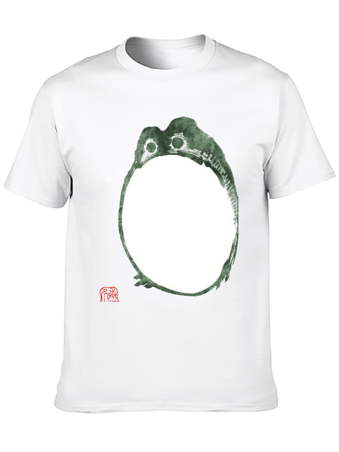 Unique Frog Graphic Black T-Shirt