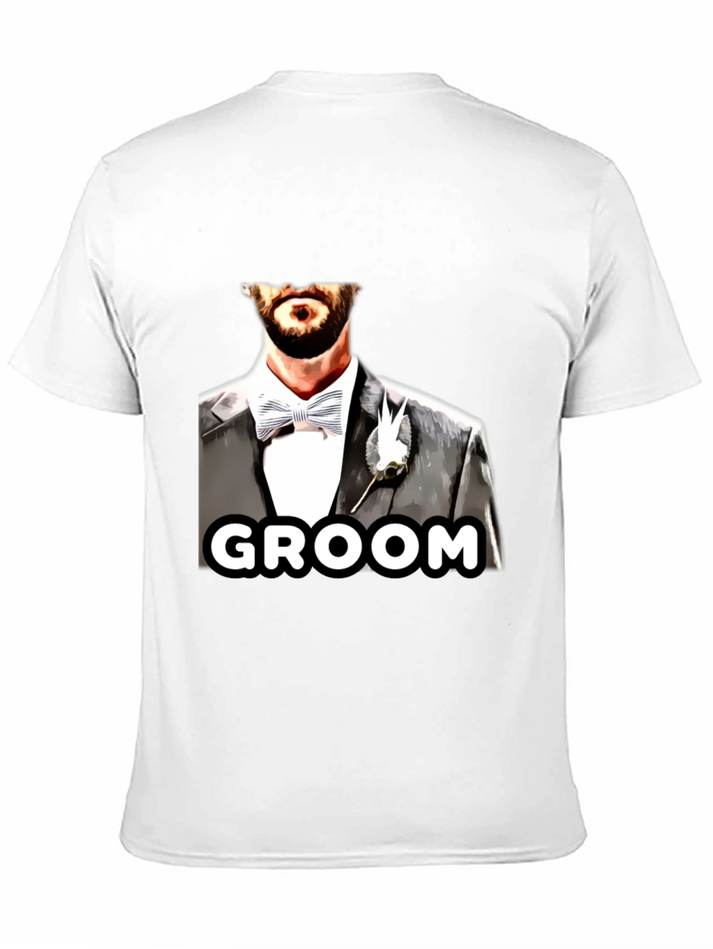Groom Suit T-Shirt - Wedding Party Apparel