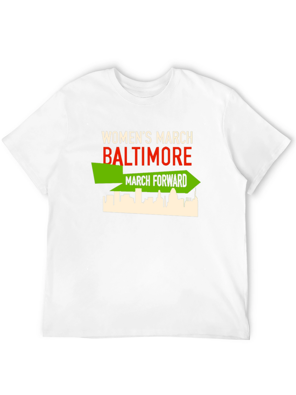 Womens March Baltimore T-Shirt